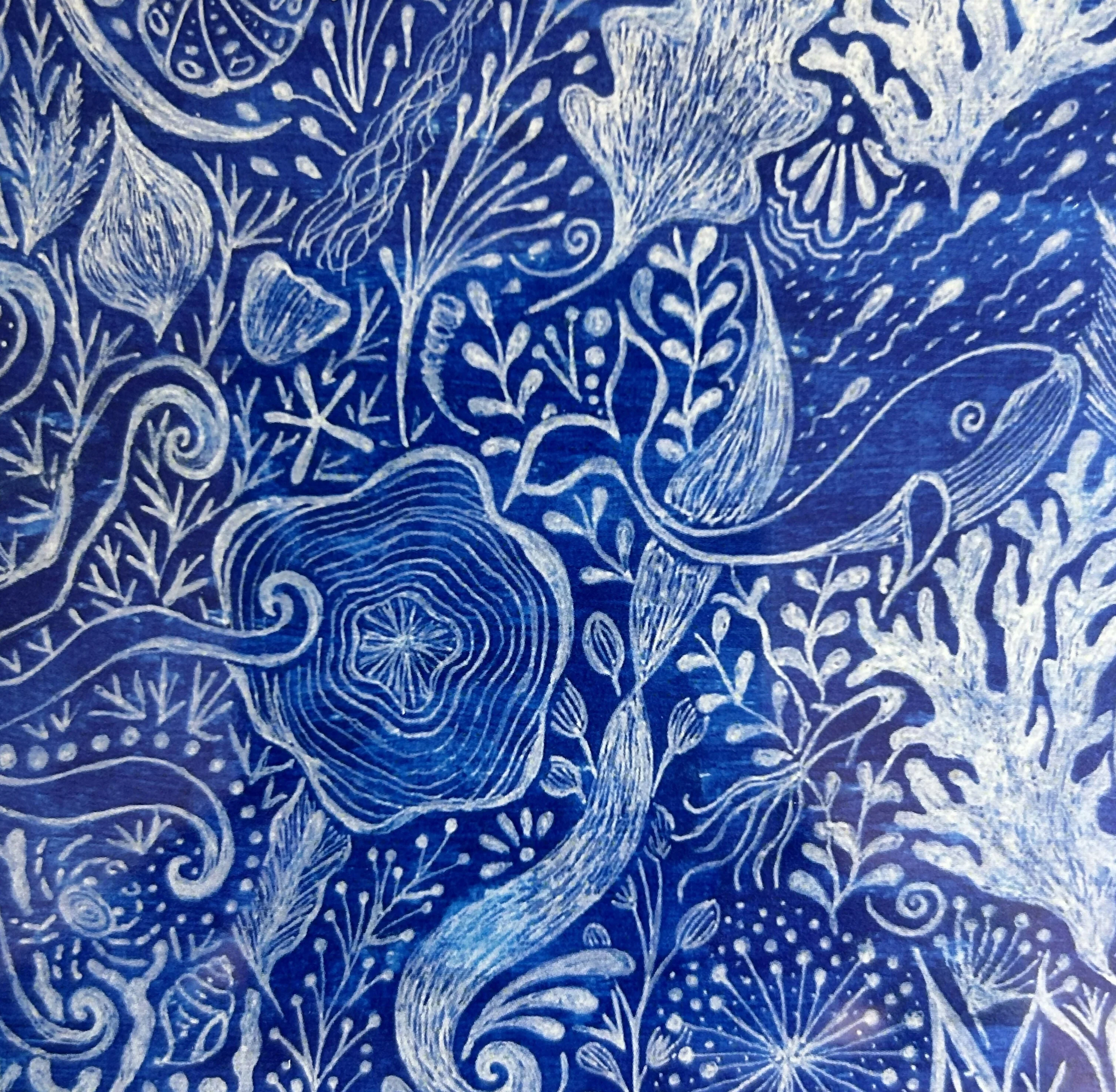 Blue Ocean - Print Taken From Original Artwork