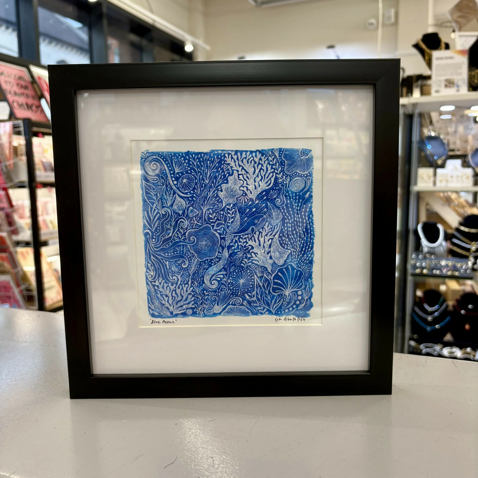 Blue Ocean - Print Taken From Original Artwork - Image 3
