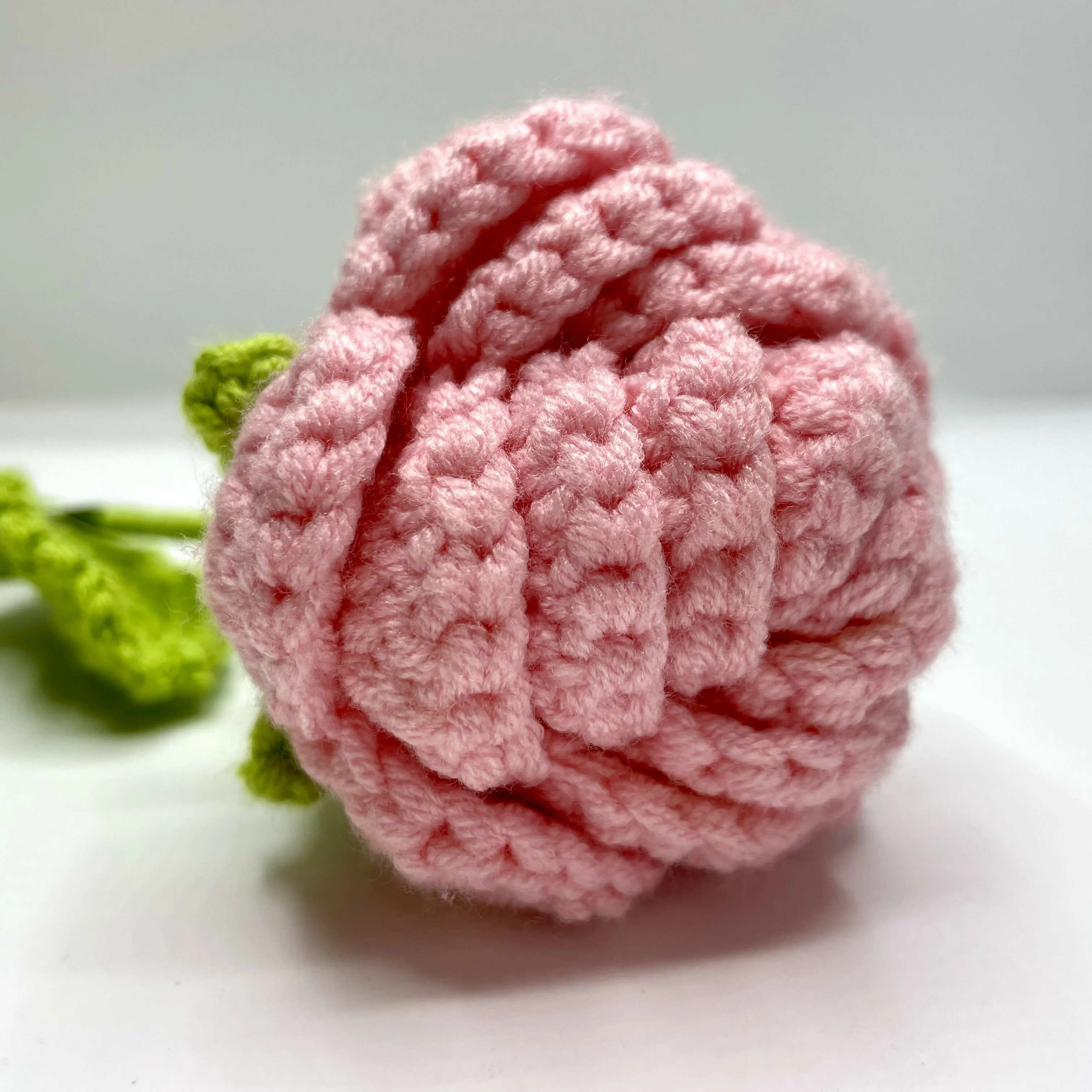 Bold Crochet Rose Buds - Image 3
