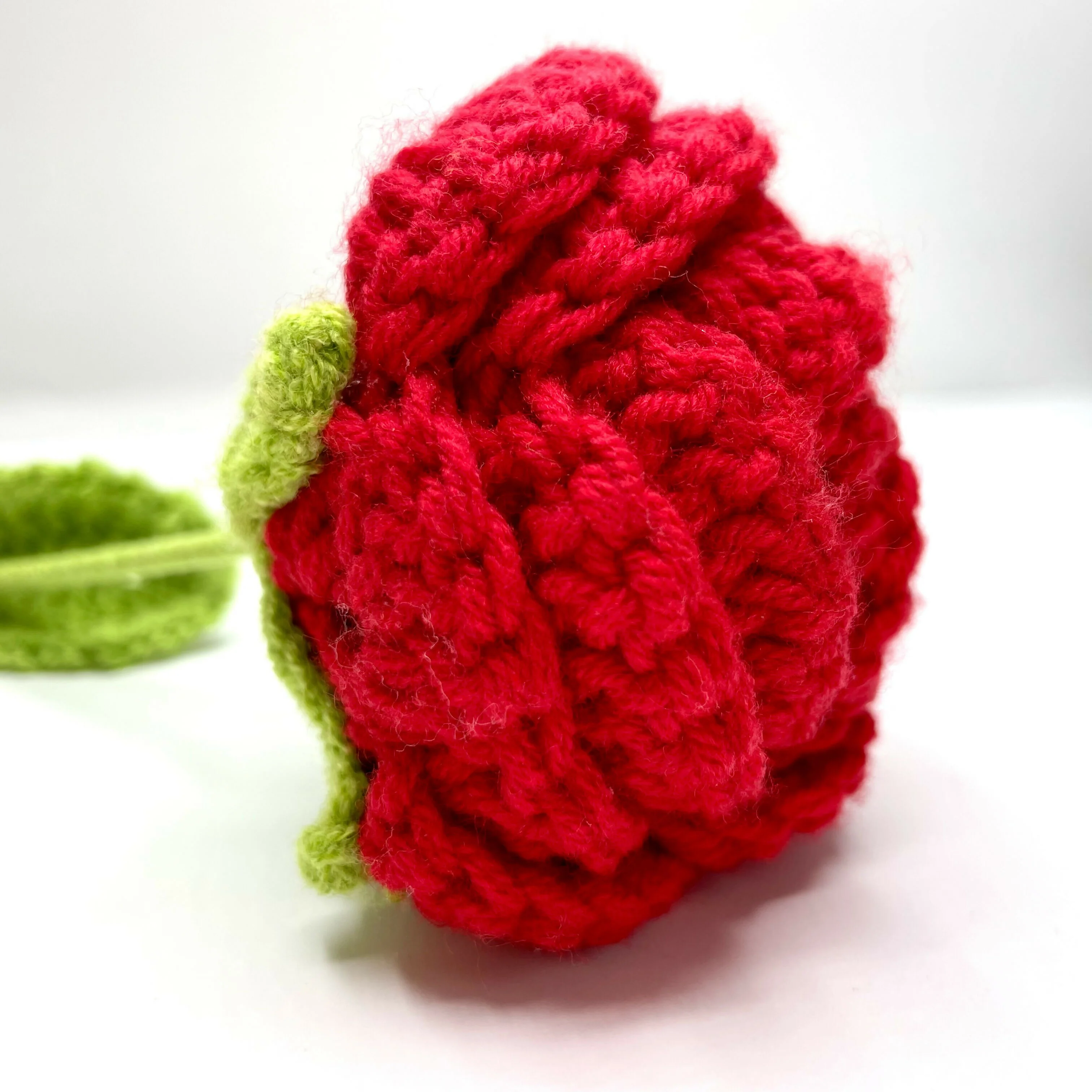Bold Crochet Rose Buds - Image 5