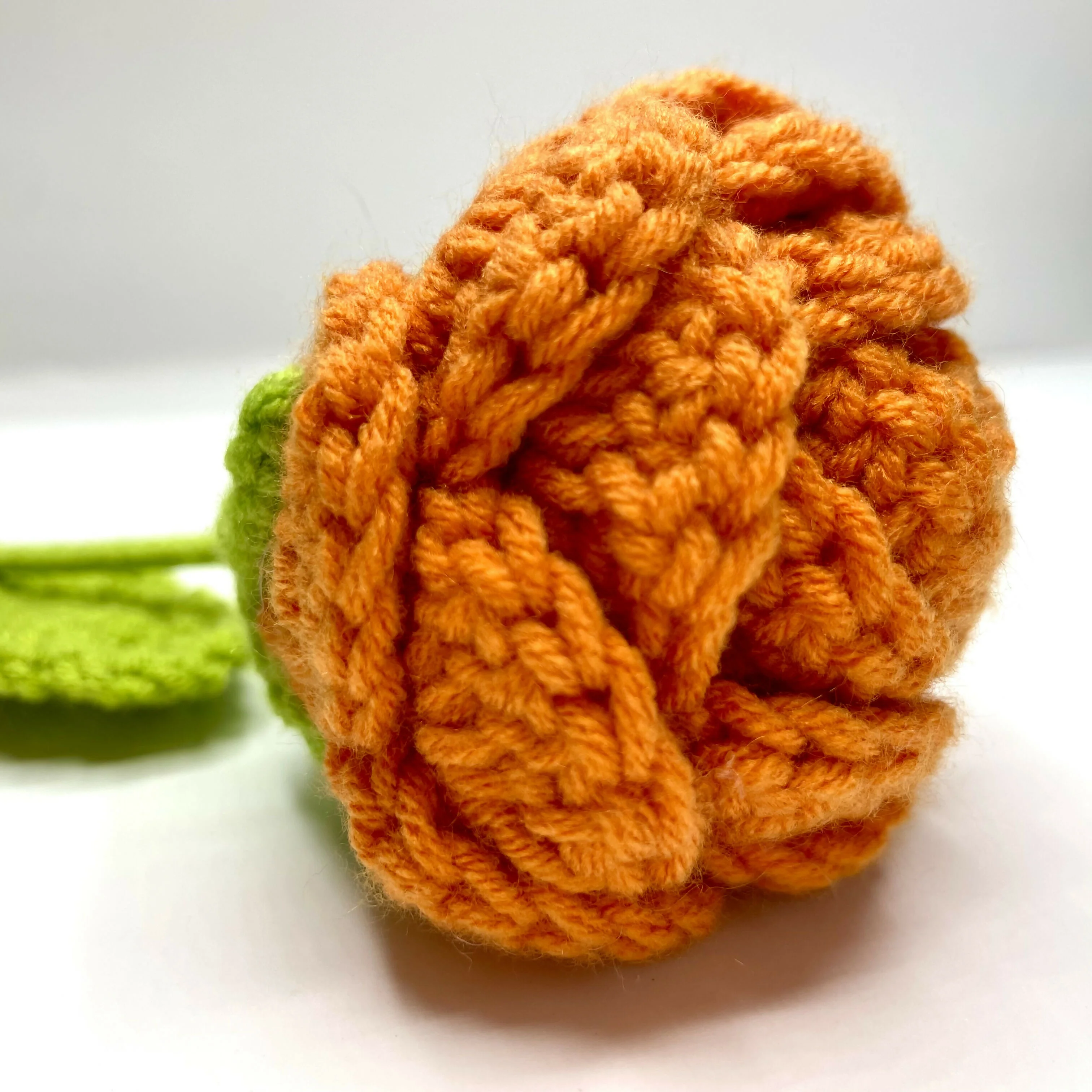 Bold Crochet Rose Buds - Image 6
