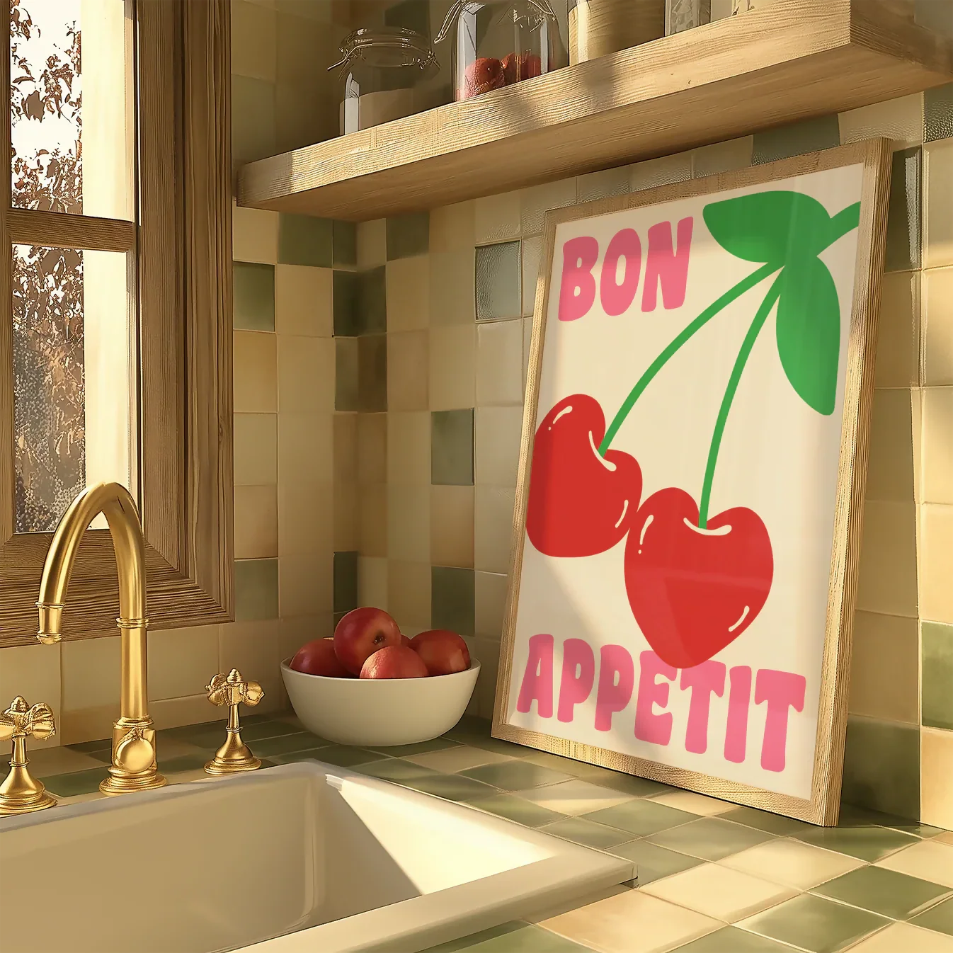 BON APPETIT WALL ART PRINT - Image 2