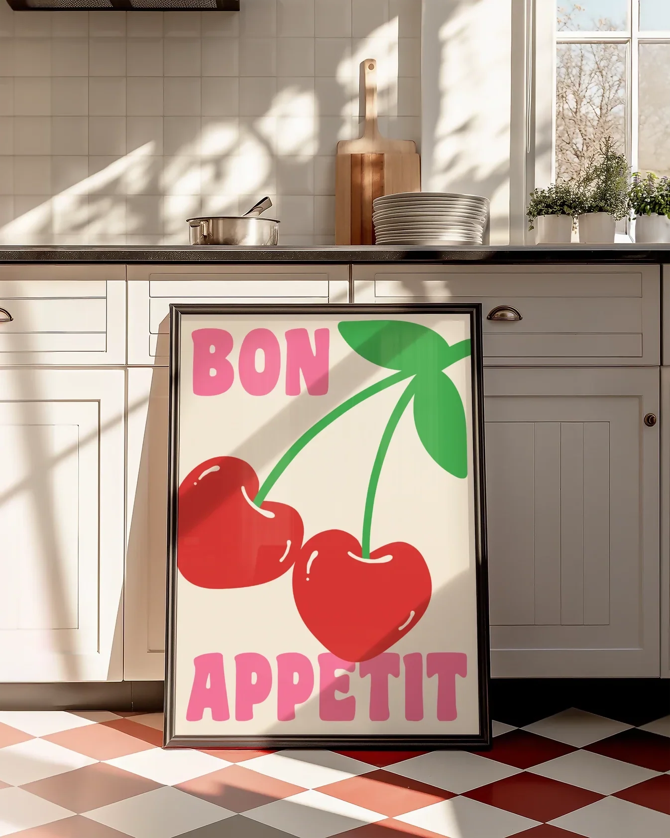 BON APPETIT WALL ART PRINT - Image 3