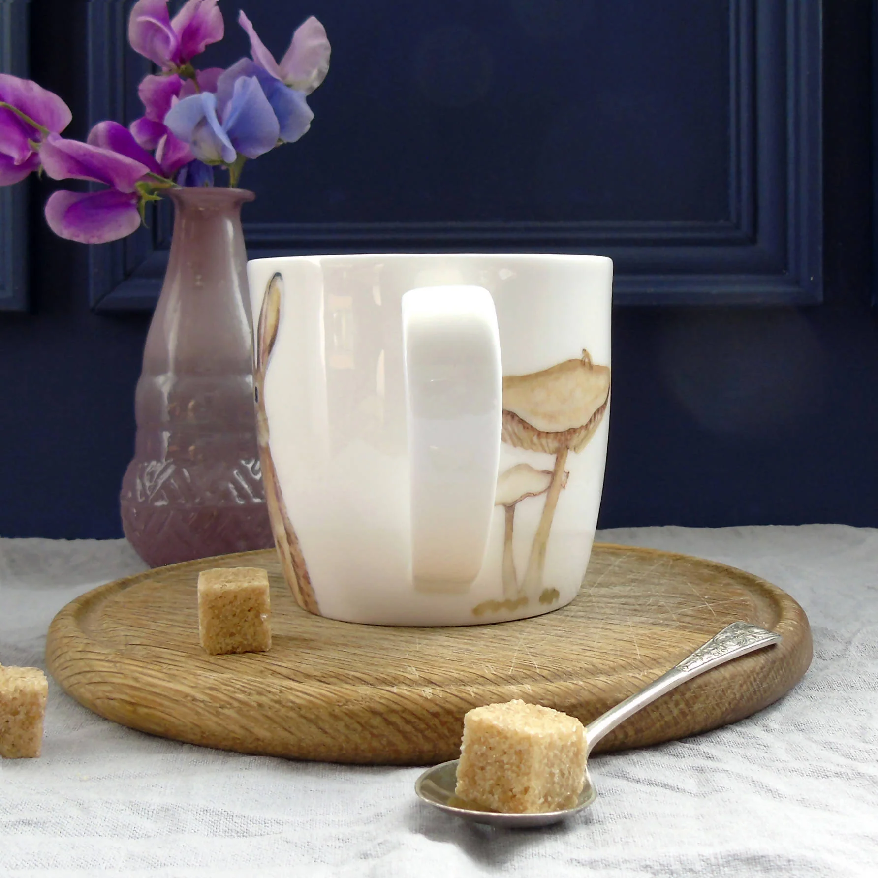 Bone China Brown Hare Mug - Image 4
