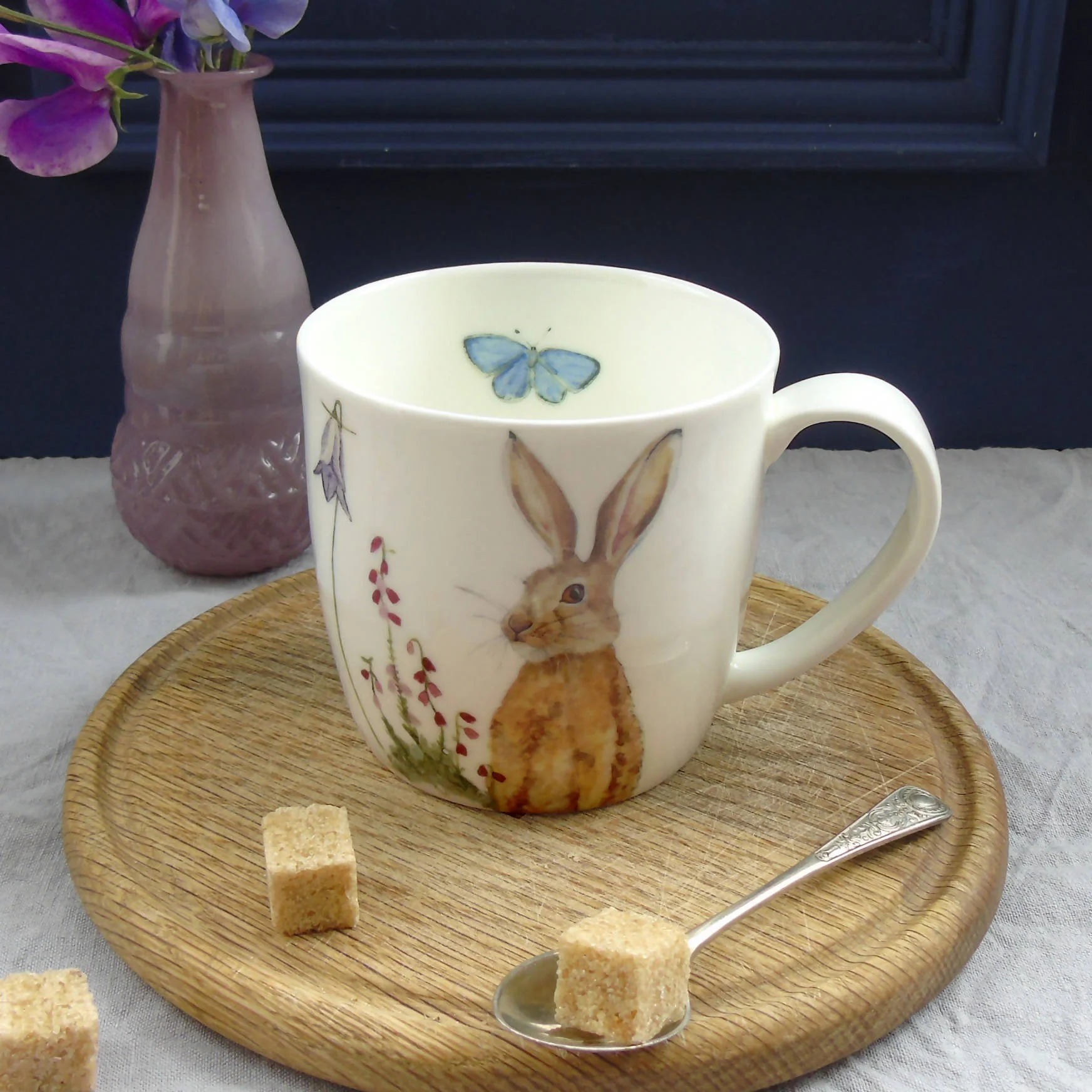 Bone China Brown Hare Mug - Image 5
