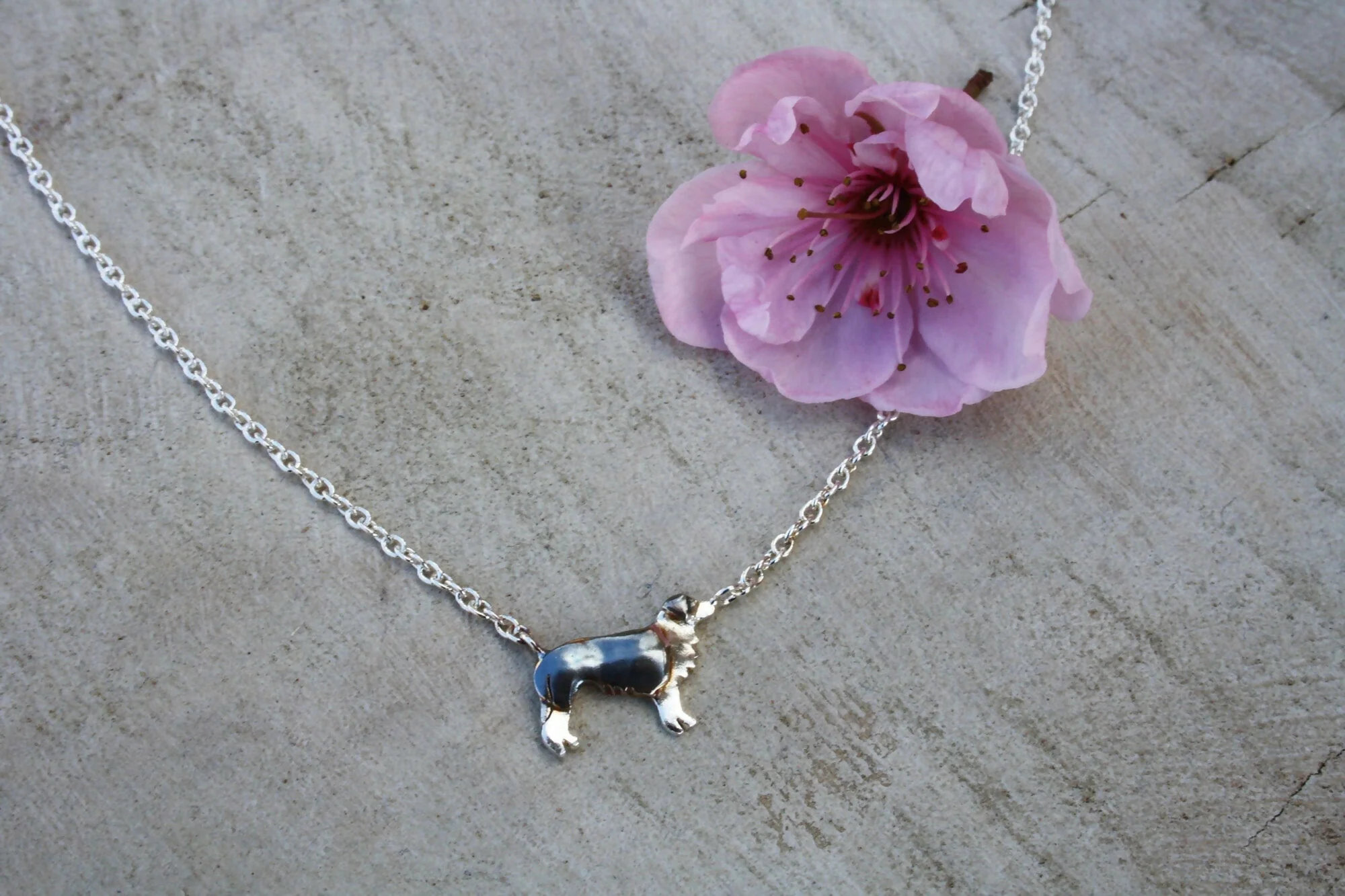 Border Collie Necklace