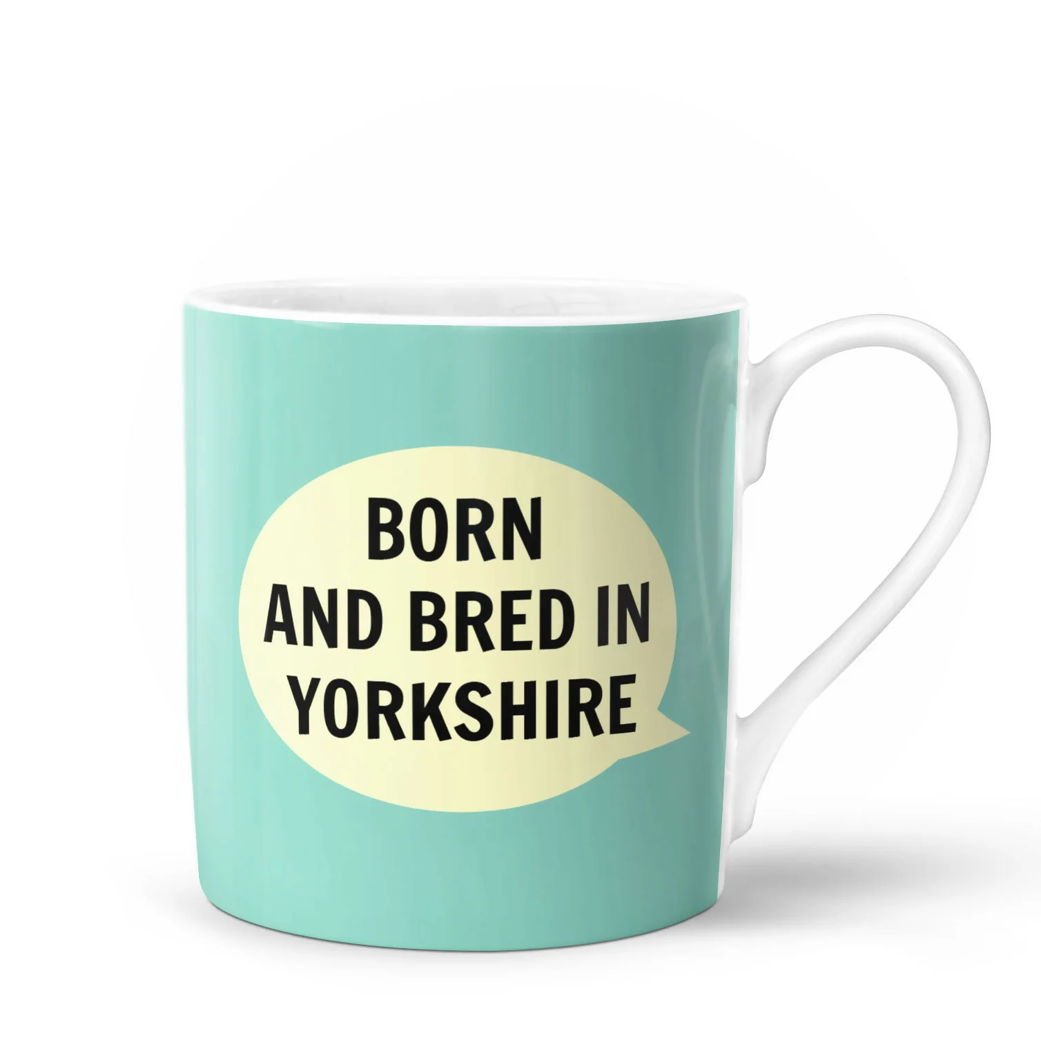 Born and Bred in Yorkshire Bone China Mug