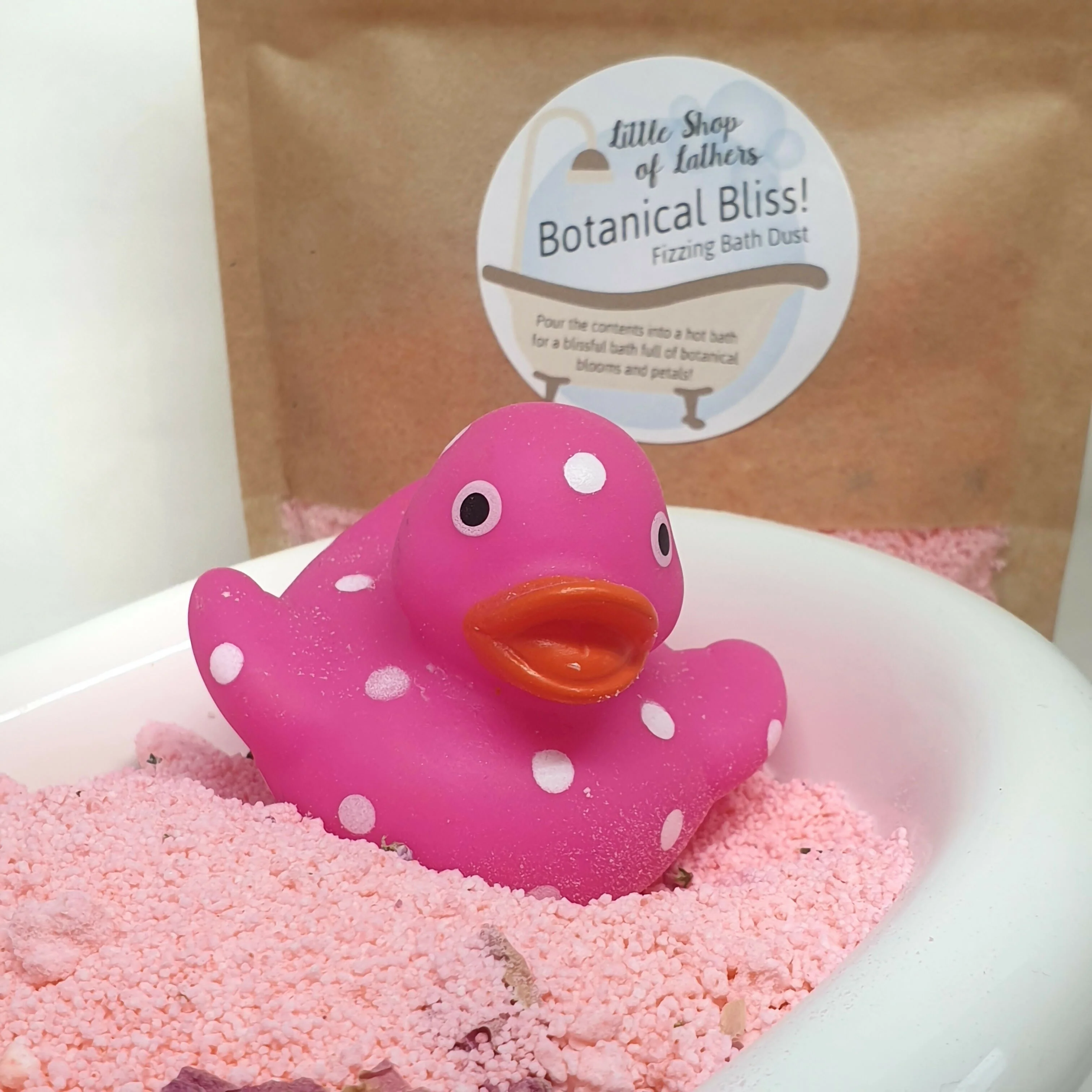 Botanical Bliss Fizzing Bath Dust - Image 2