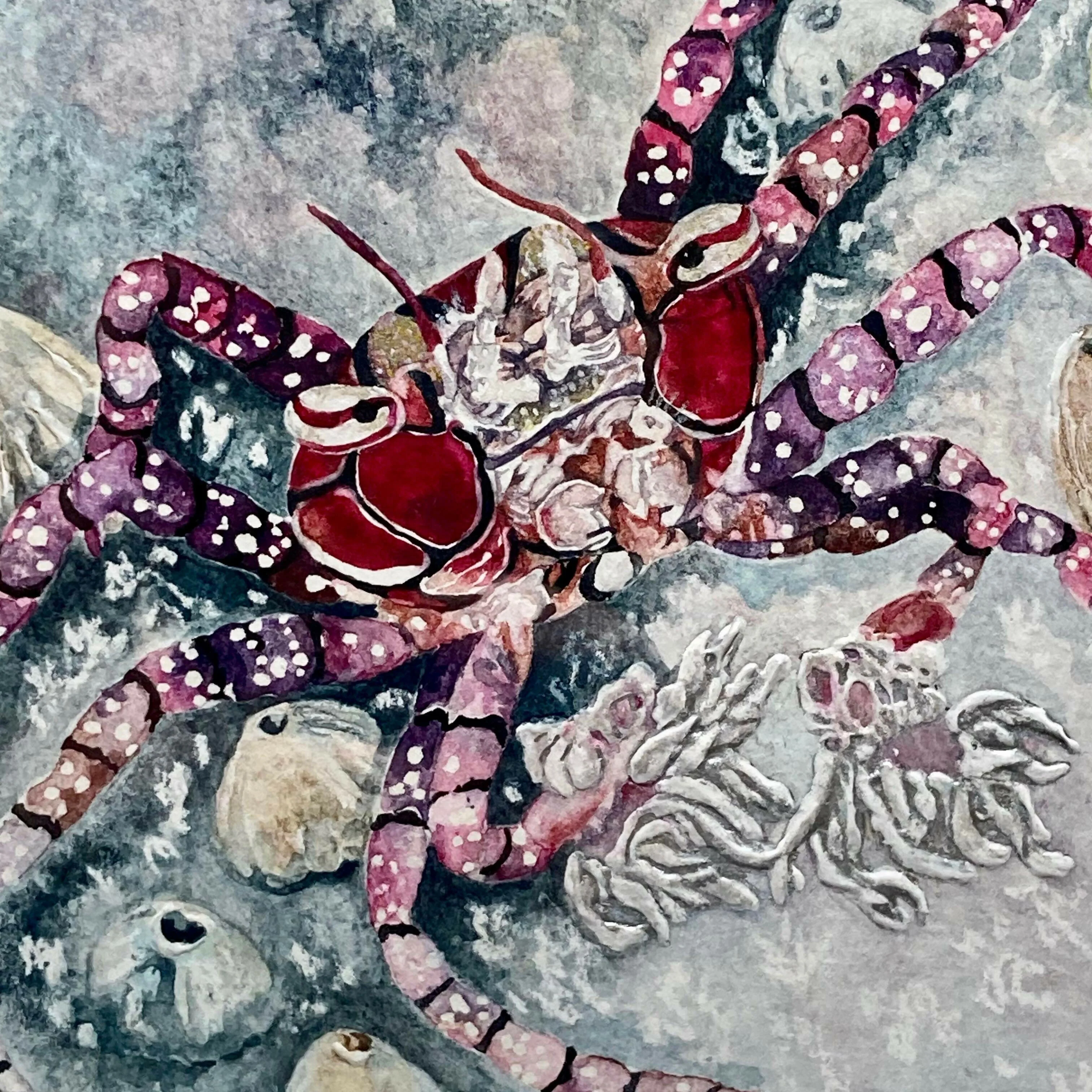 Boxer Crab - Original Painting - Image 2