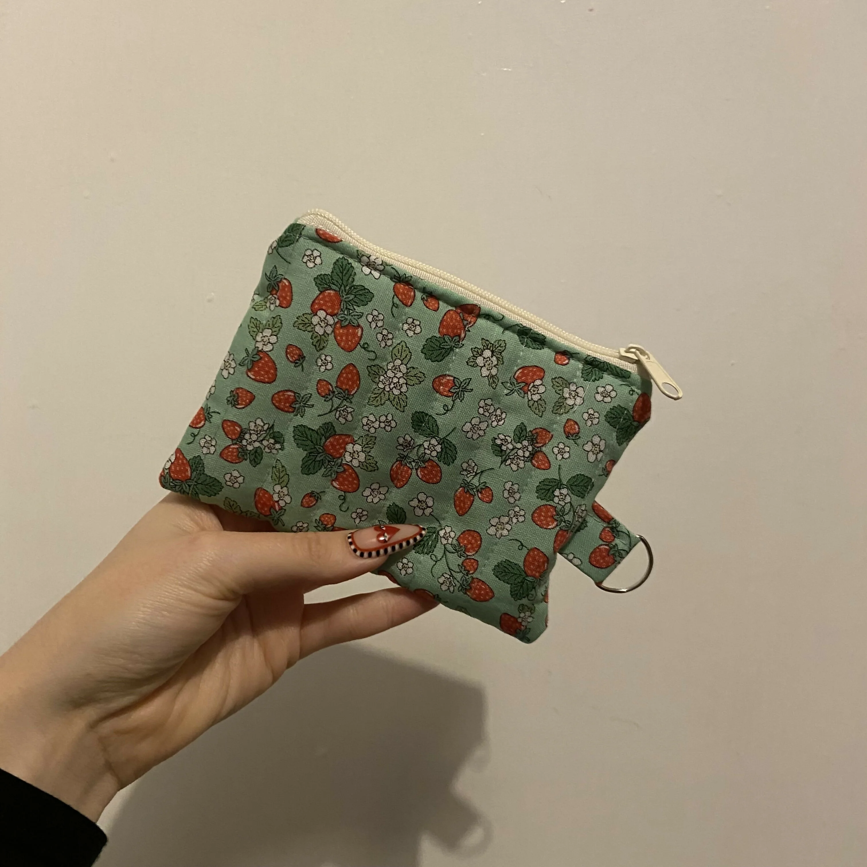Bright Spring Mini Zipper Pouch