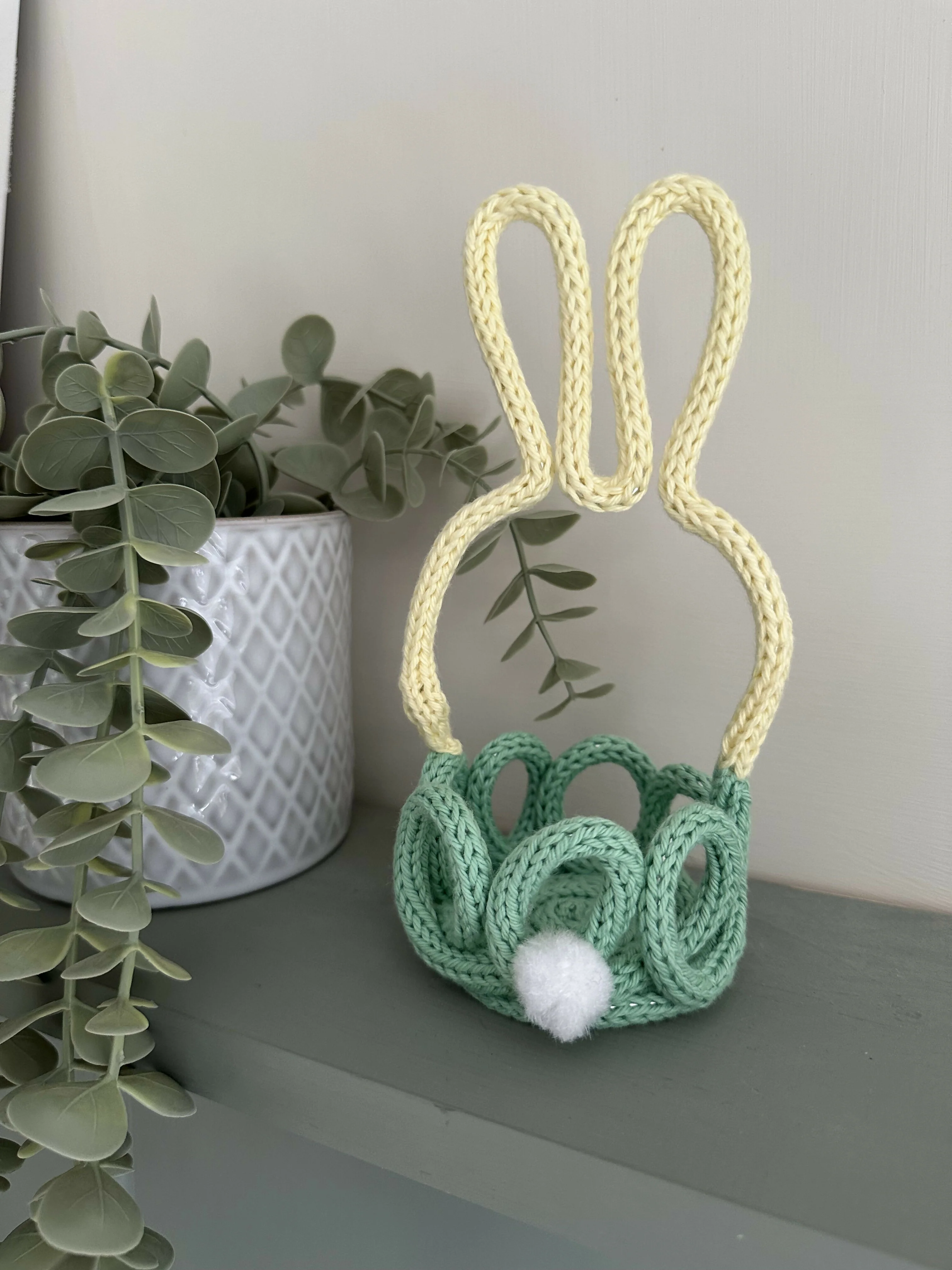Bunny Shaped Easter Treat Holder