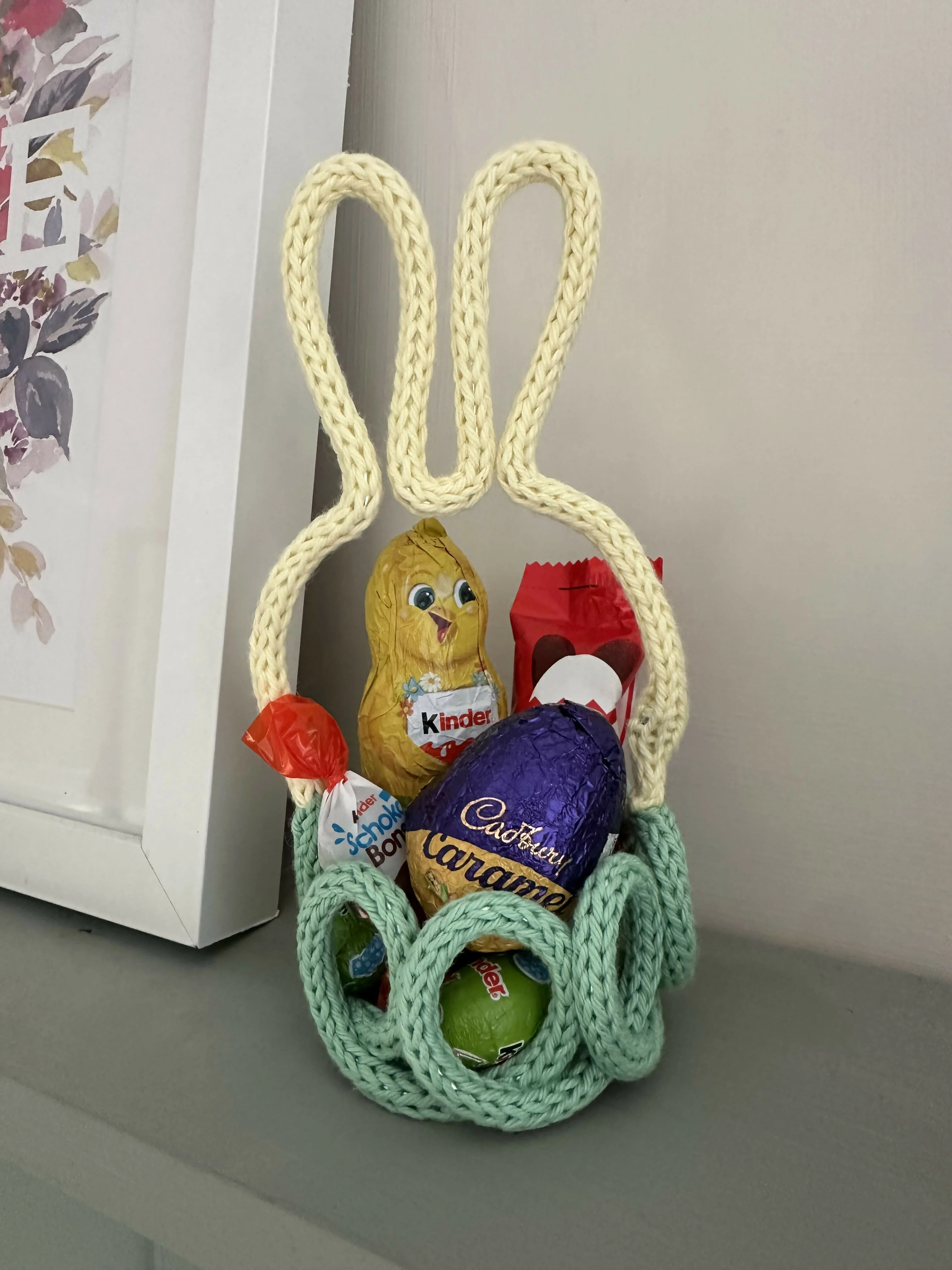 Bunny Shaped Easter Treat Holder - Image 2