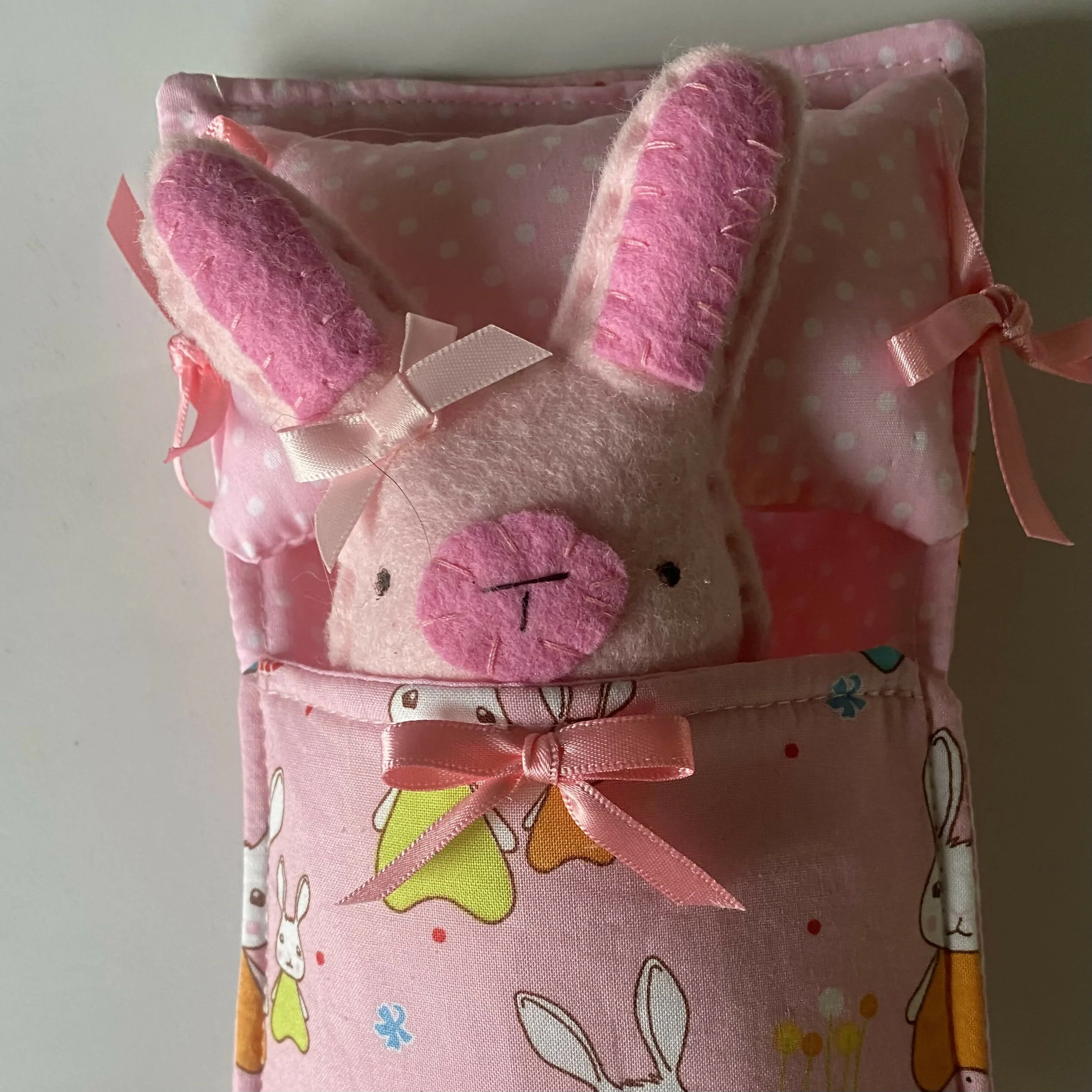 Bunny In A Bed