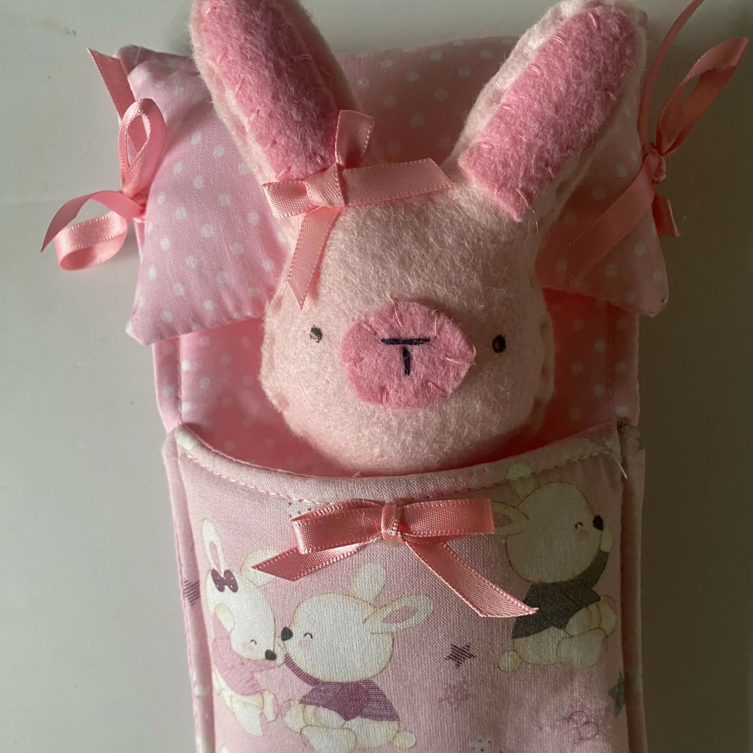 Bunny In A Bed