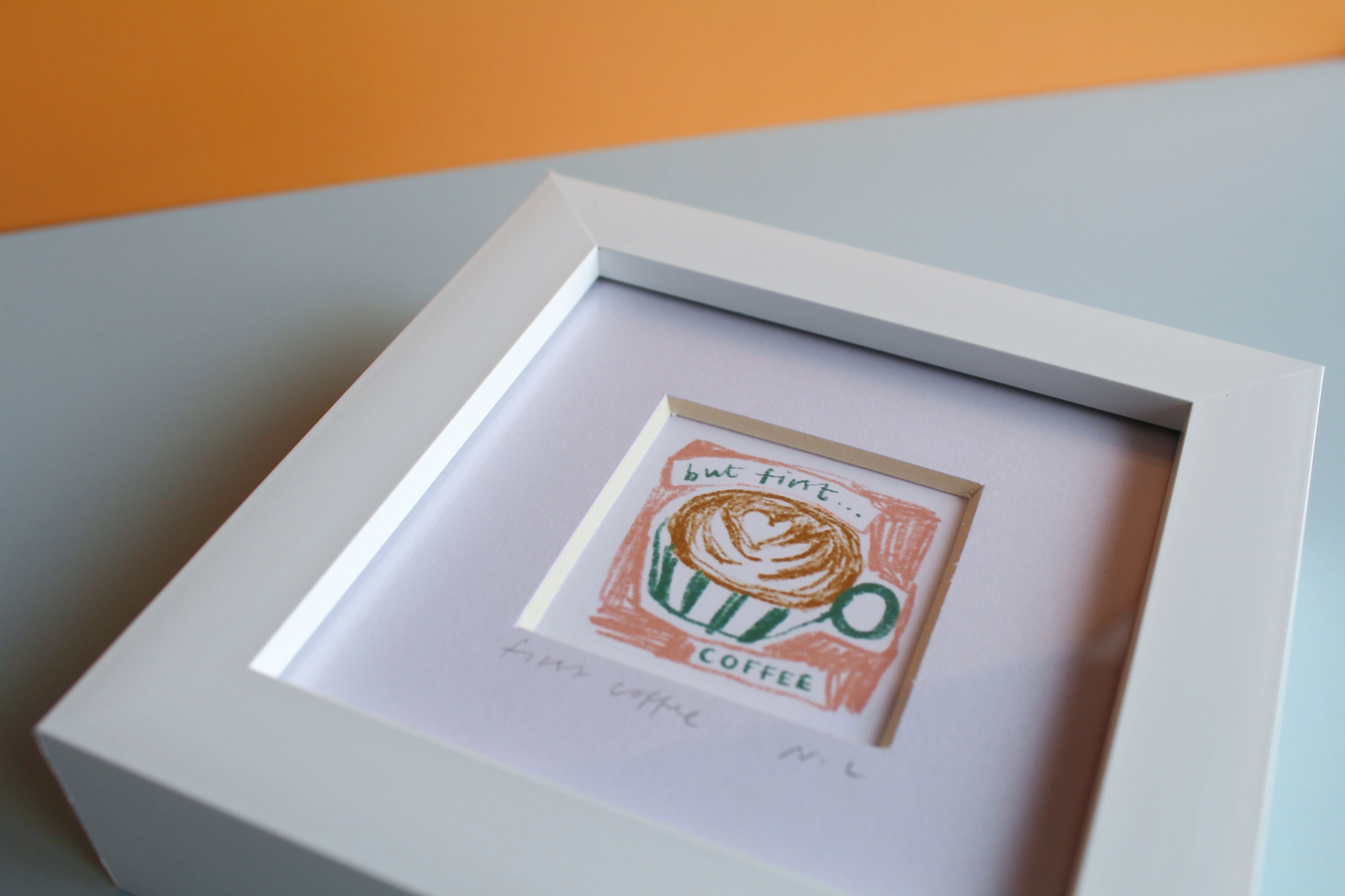 But first... Coffee Mini Print - Image 3