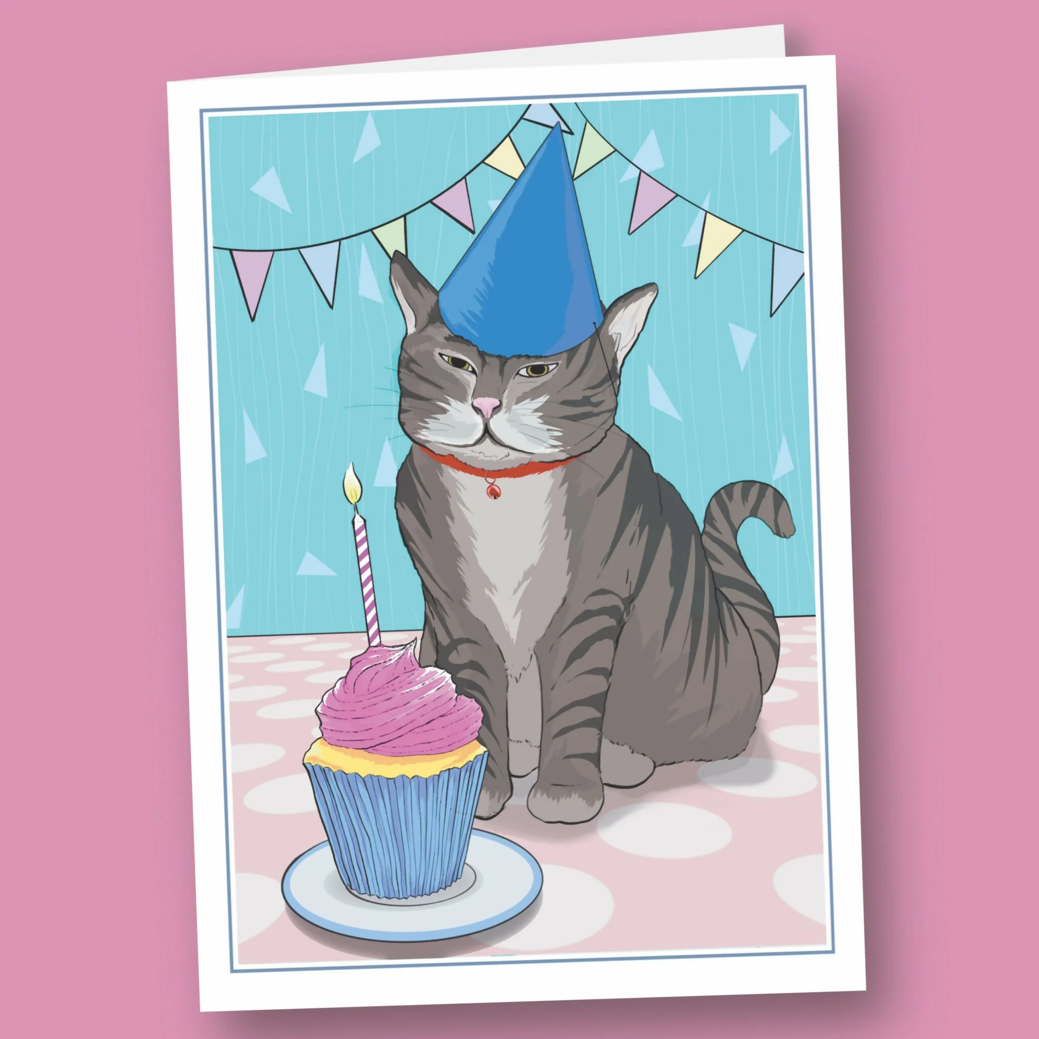 Cat Birthday Card - Image 3
