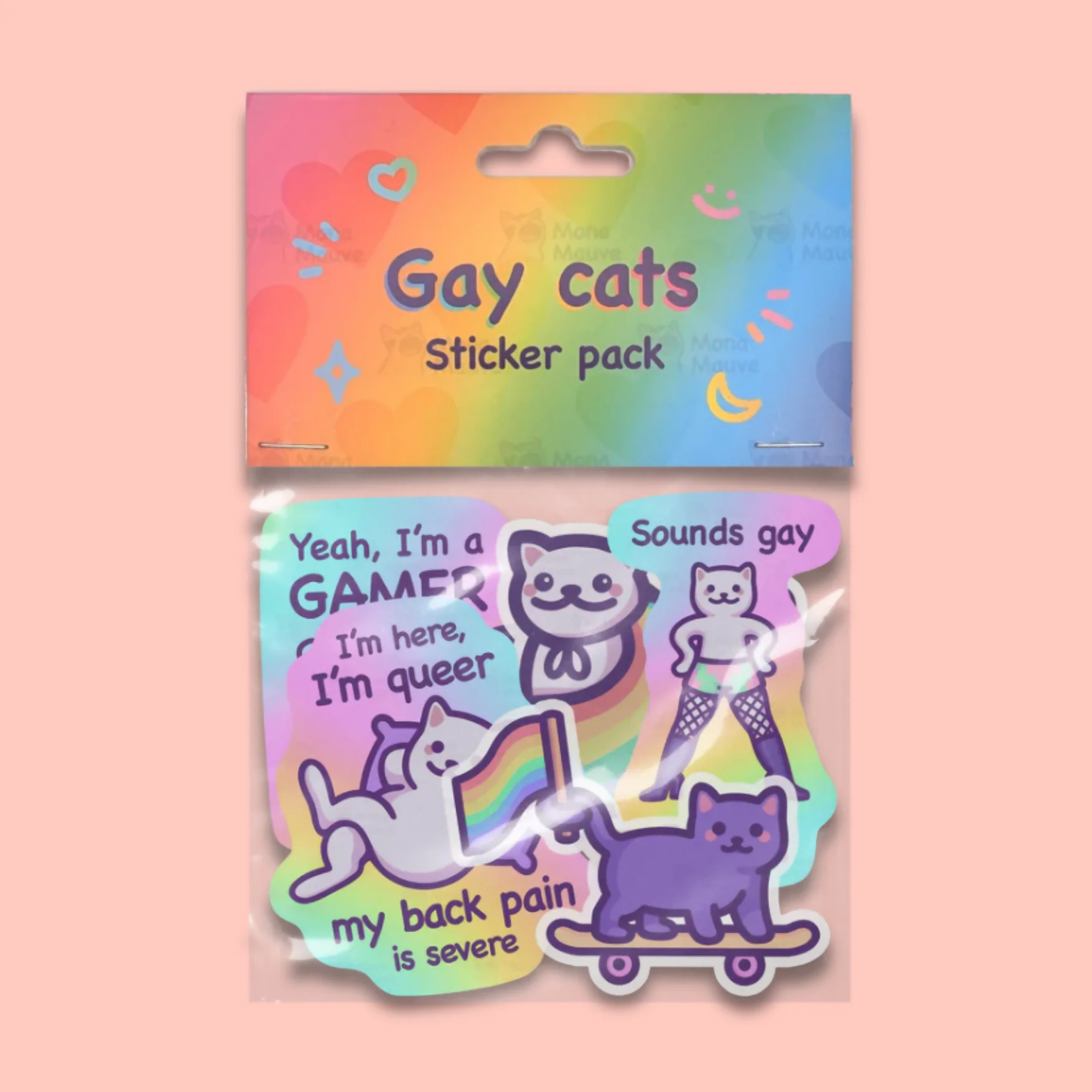 Cat Theme Sticker Packs - Various Designs - Image 3