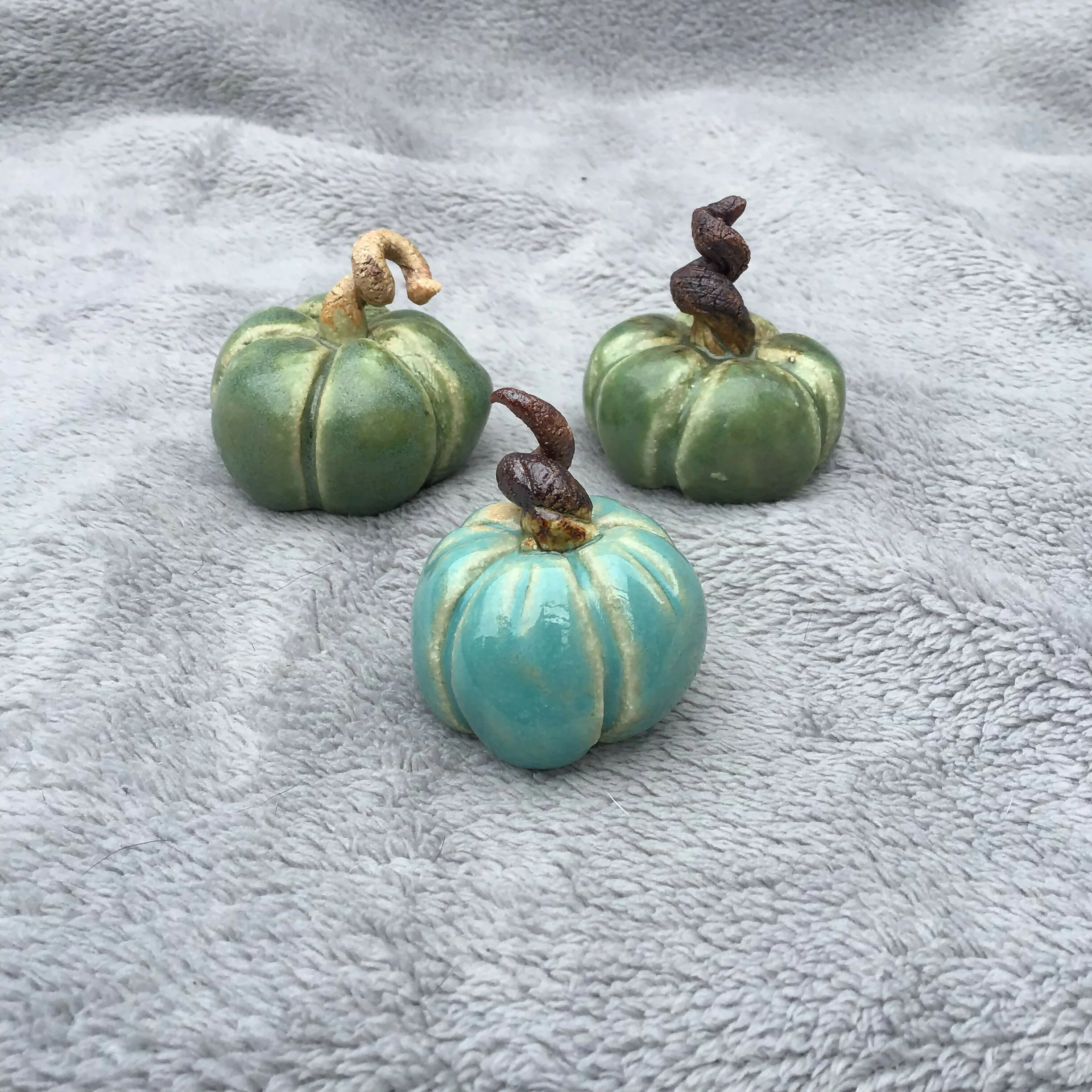 Ceramic Sculpted Pumpkin - Image 2