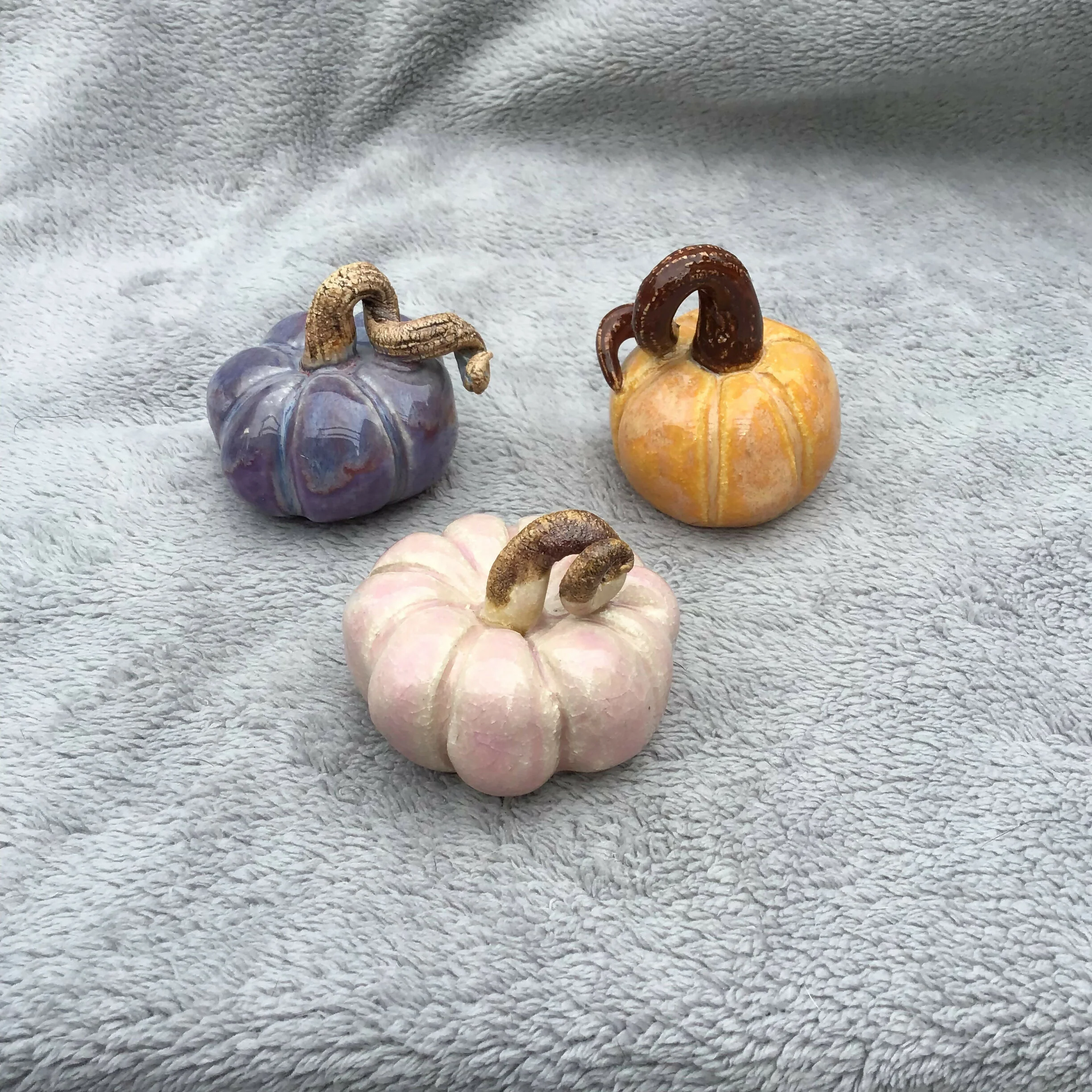Ceramic Sculpted Pumpkin - Image 4