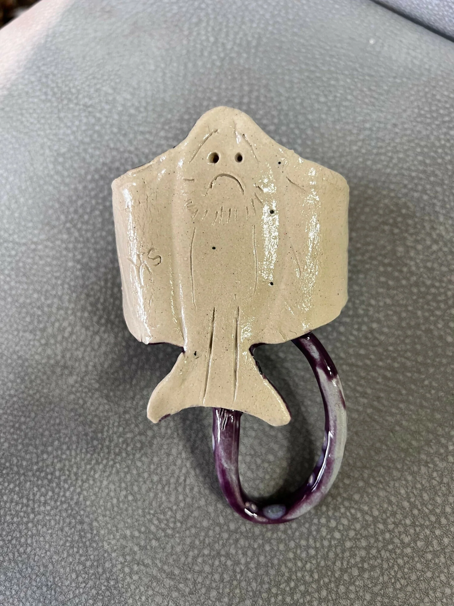 Sea Creature Ceramic Sculpture - Image 8