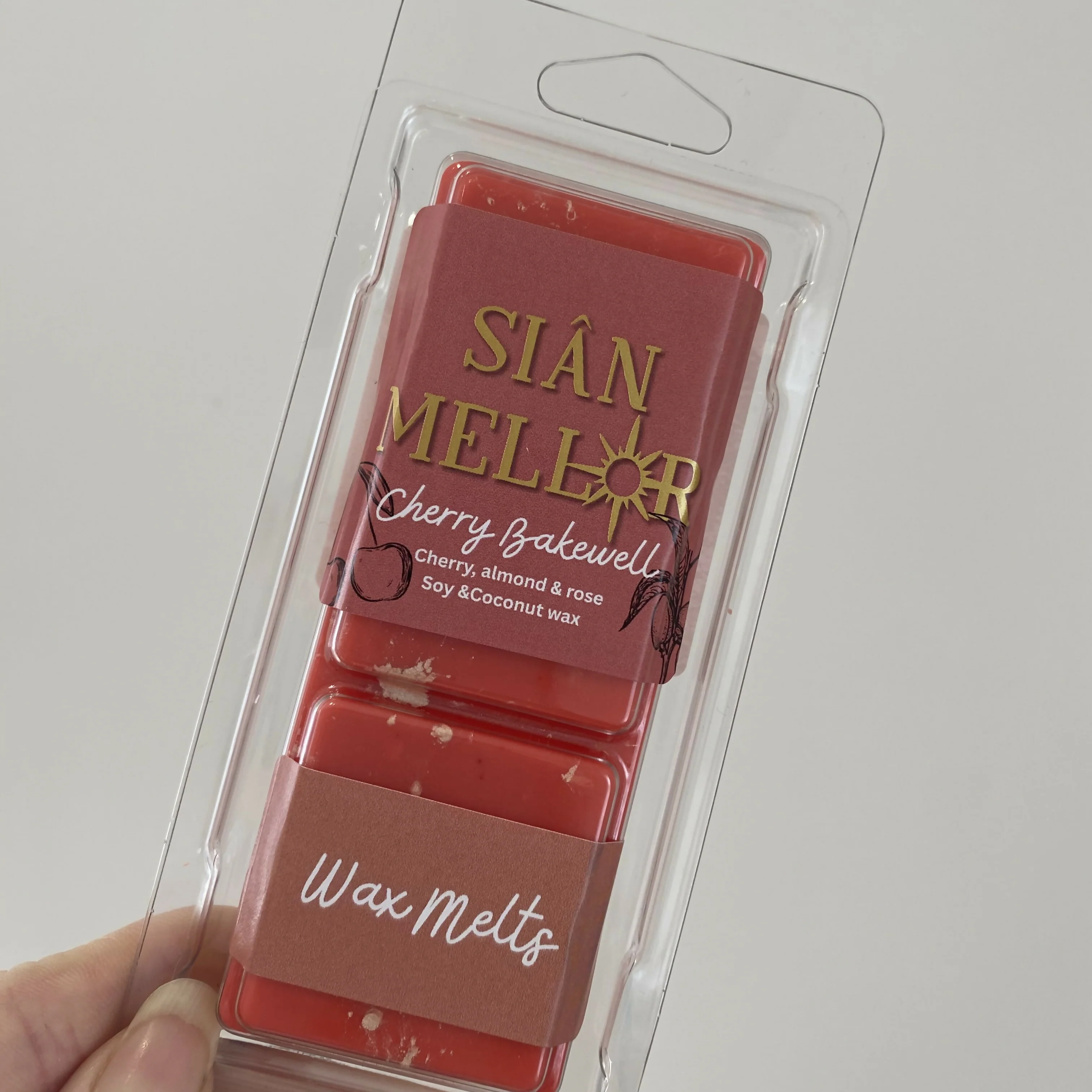 Cherry Bakewell Wax Melt Bar