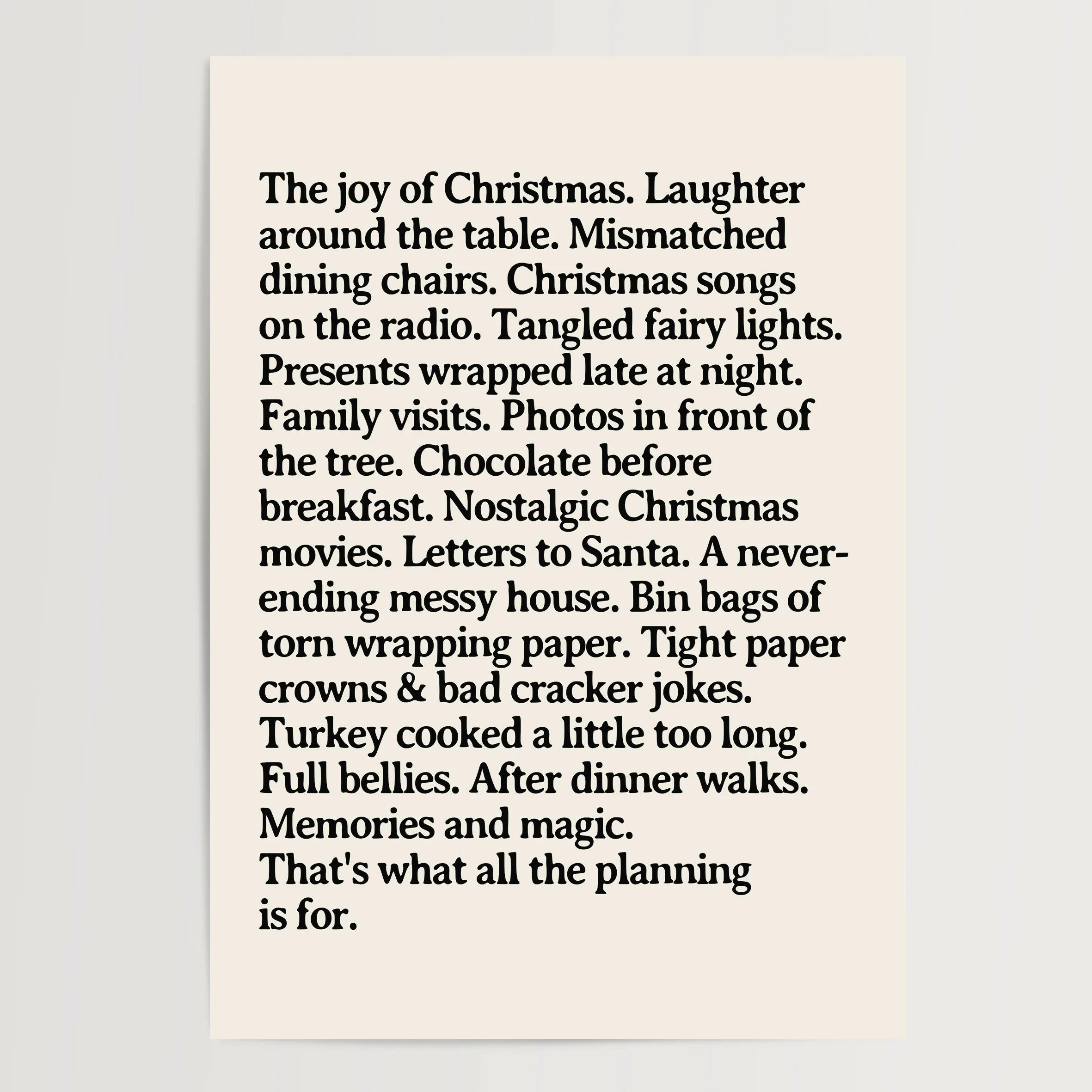 Christmas Joy Print