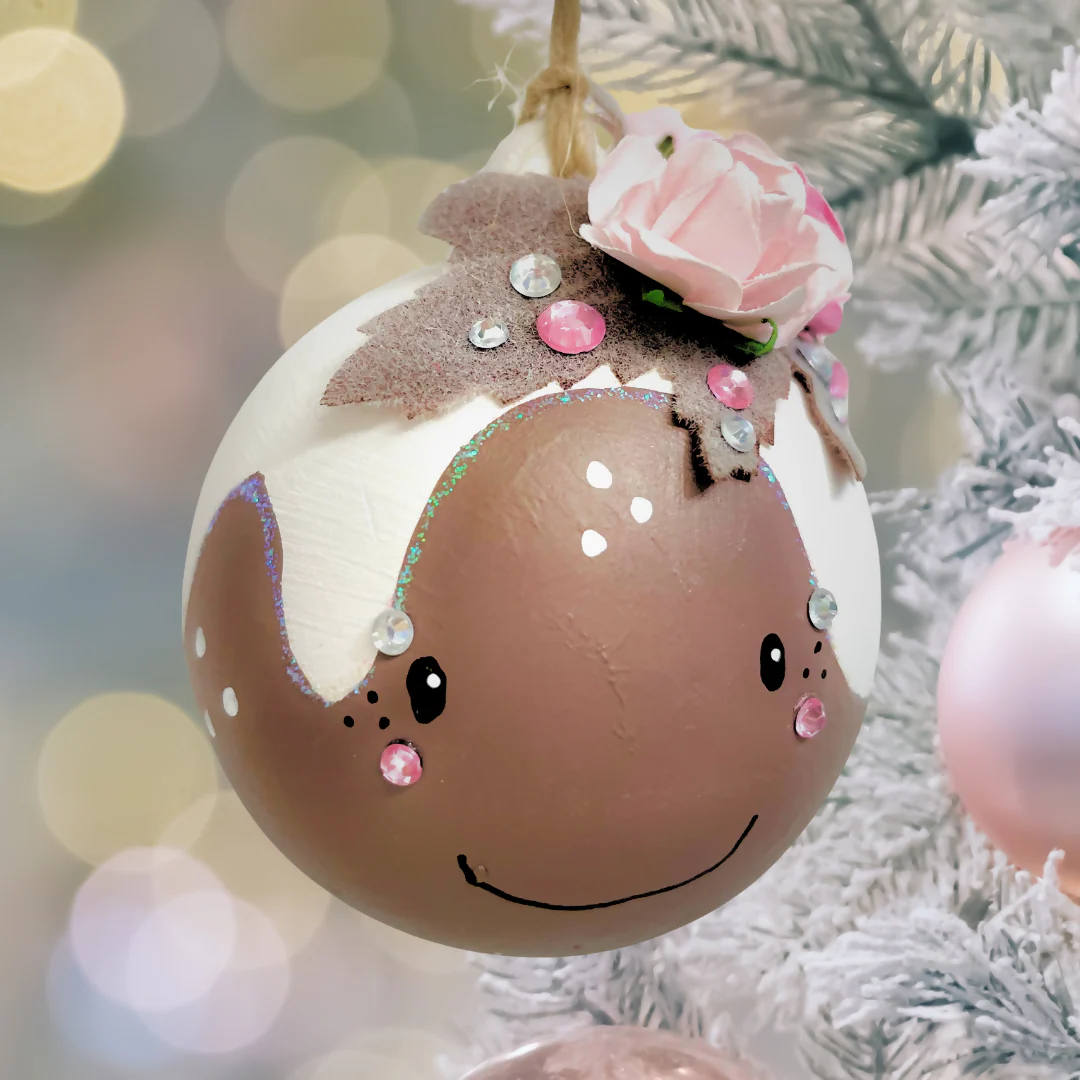Christmas Pud Heads Baubles