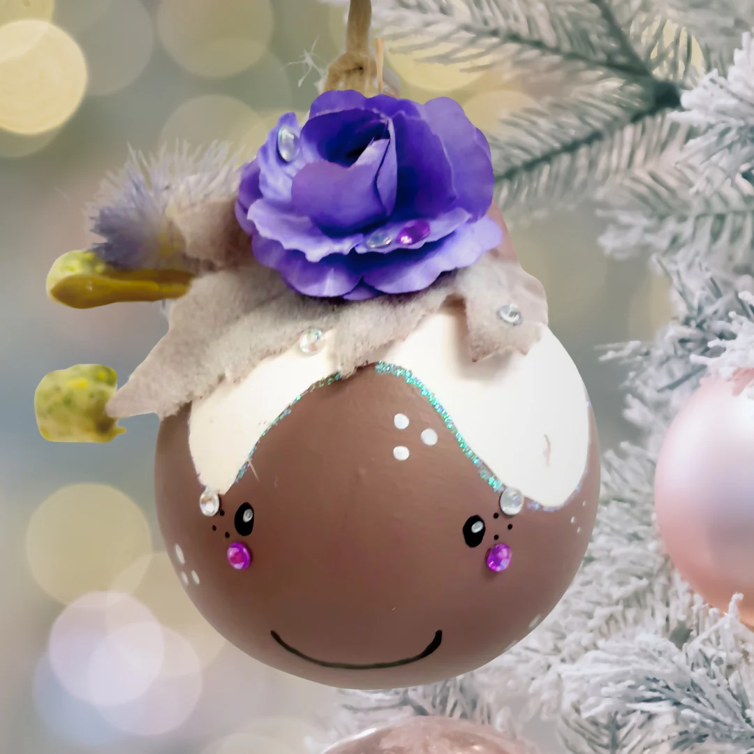 Christmas Pud Heads Baubles - Image 3