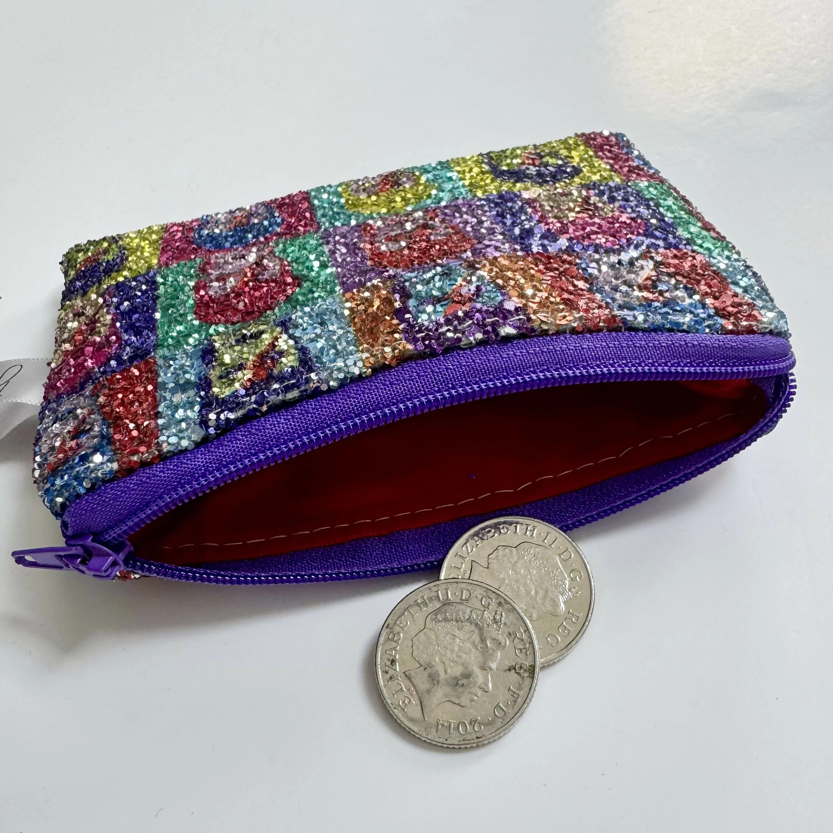 Chunky Glitter Coin Purses - Image 3