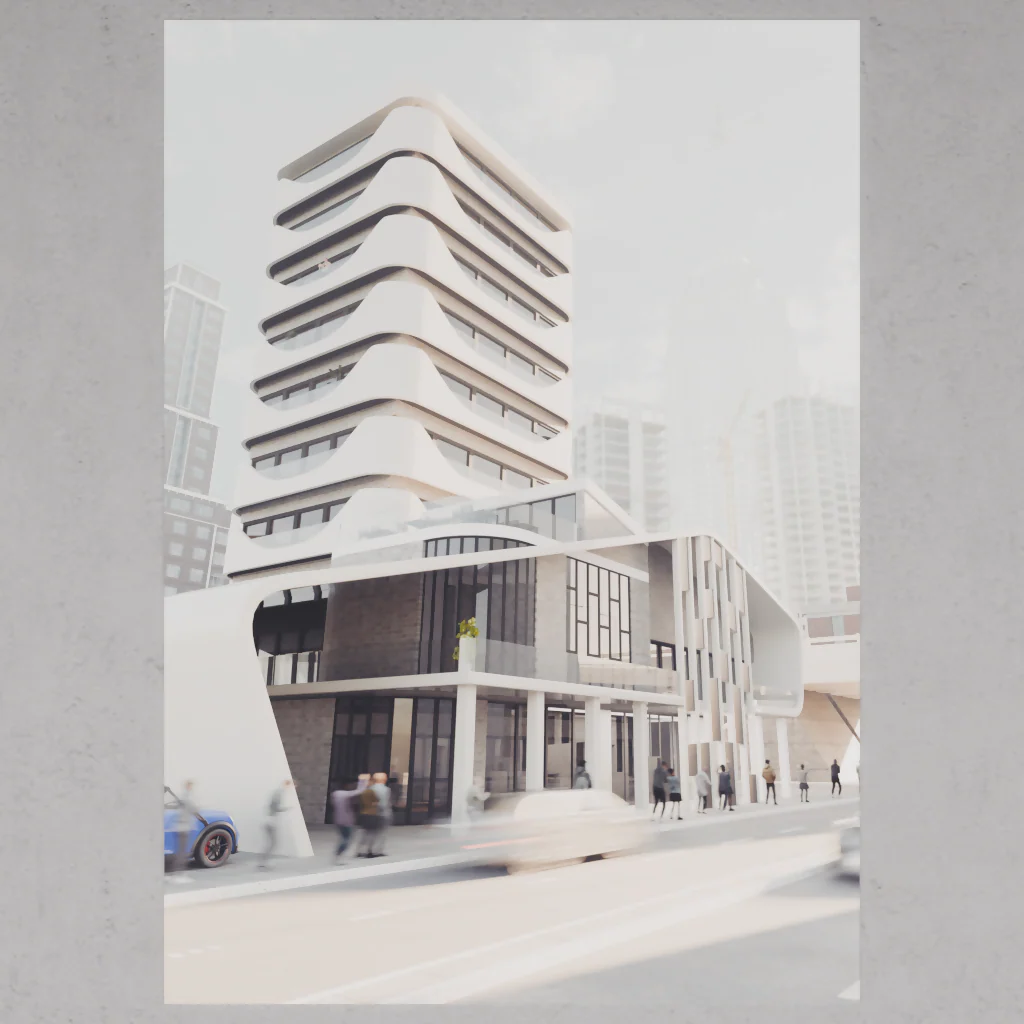 City Skyscraper Print