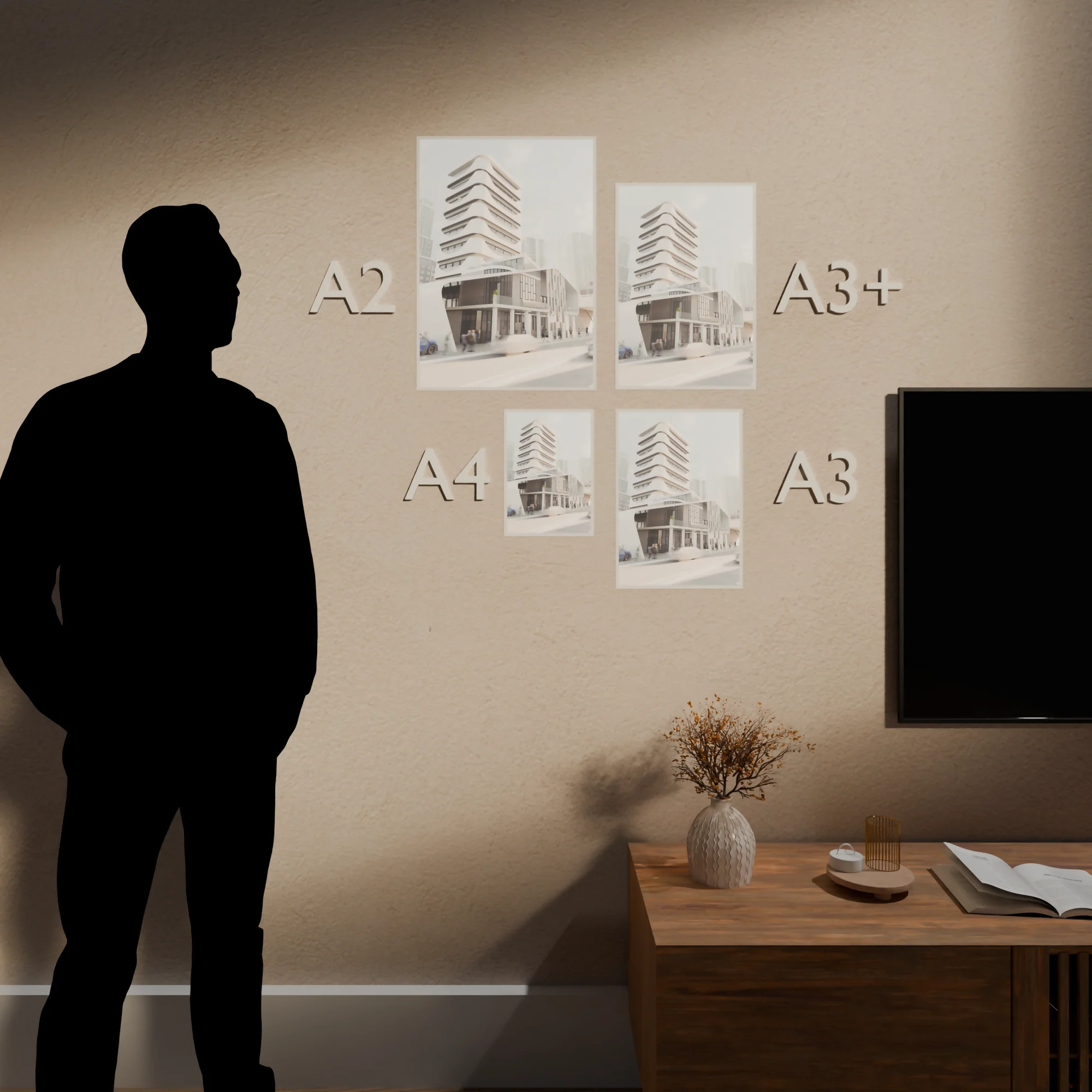 City Skyscraper Print - Image 2