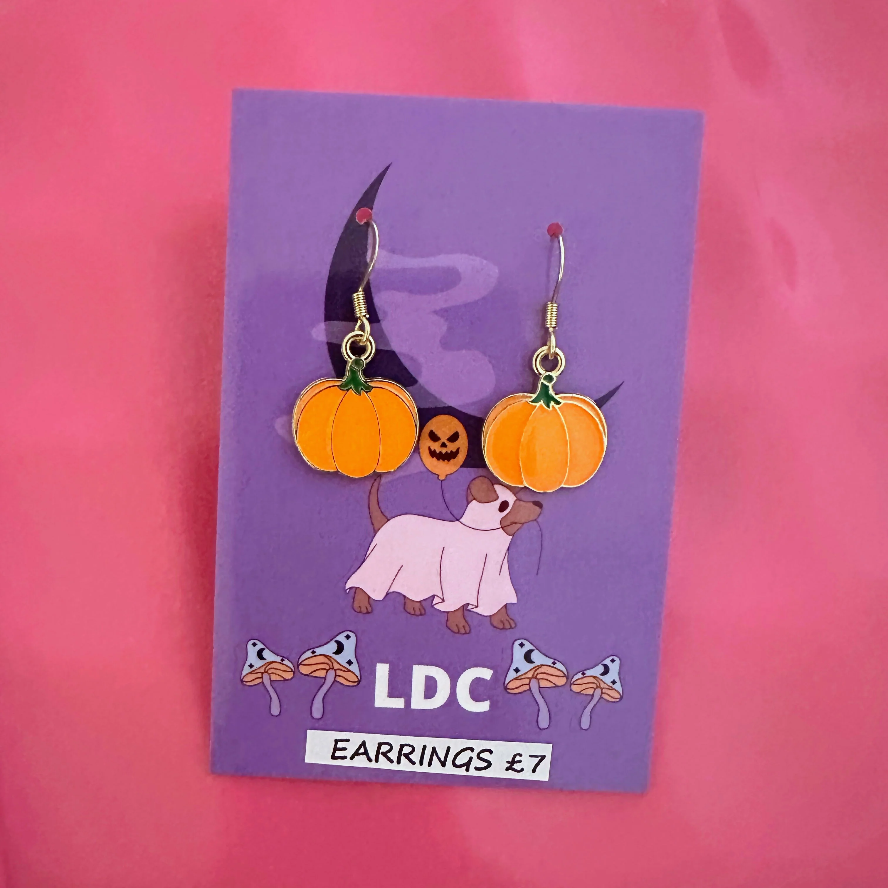 Classic Pumpkin Earrings - Image 3