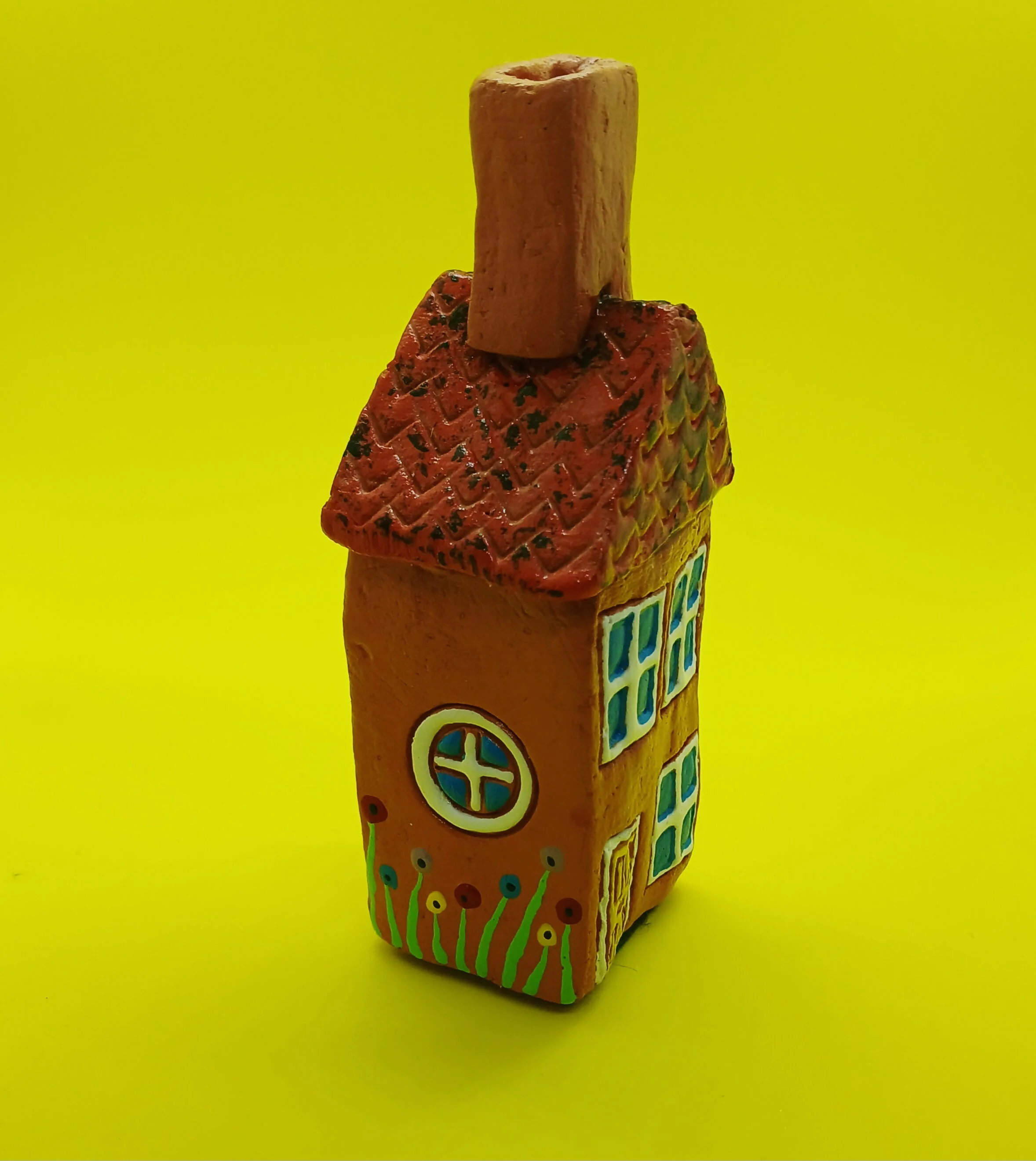 Clay House with Big Windows - Image 4