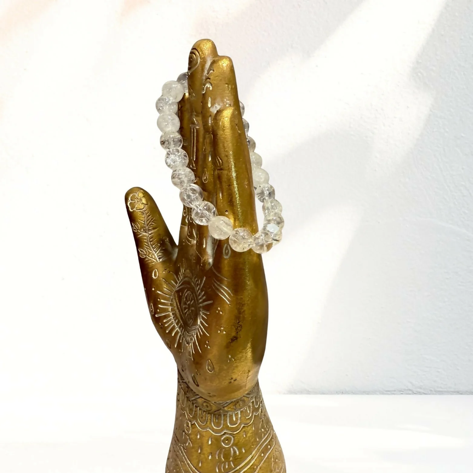 Clear Quartz Crystal Bracelet - Image 2