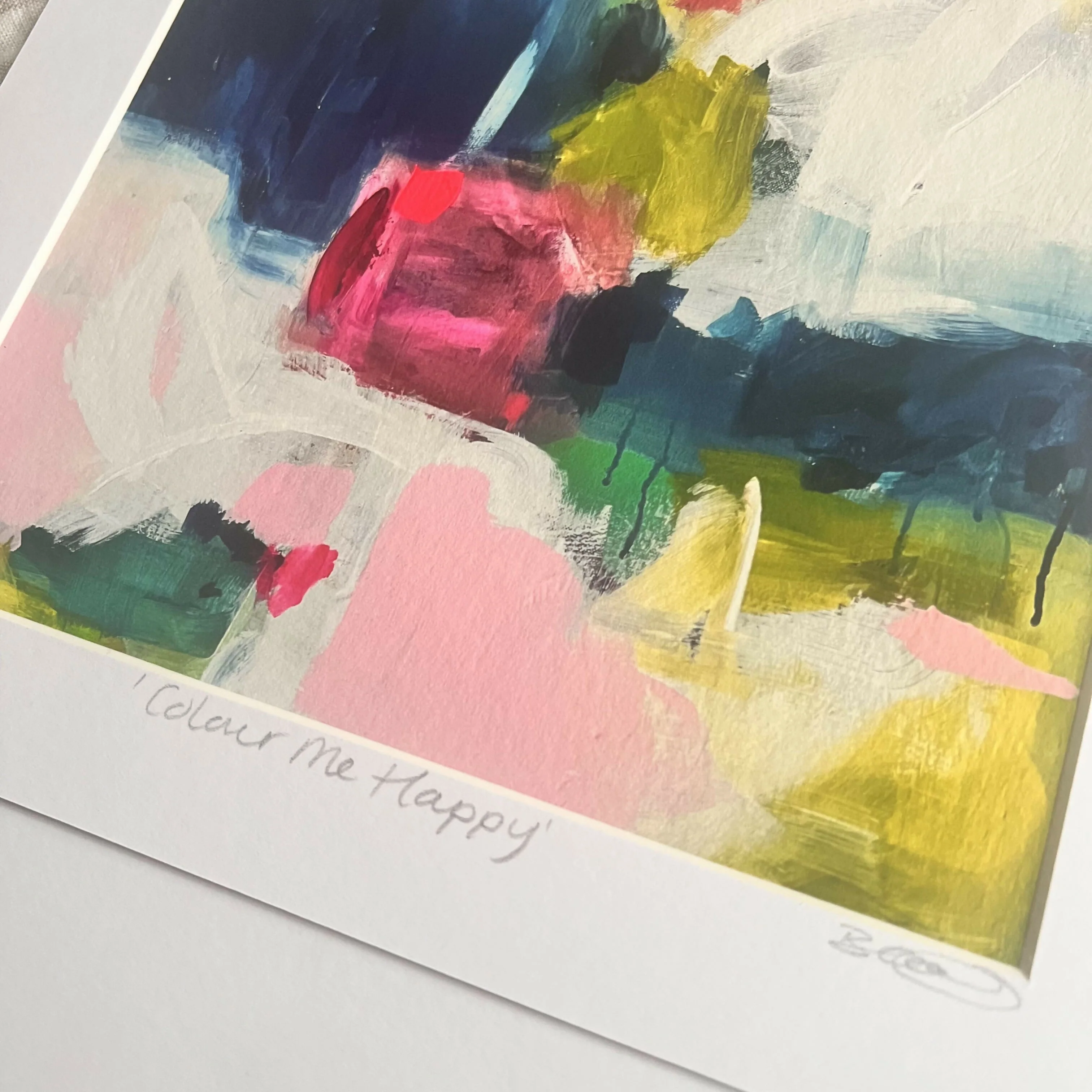 Colour Me Happy Giclee Print - Image 3