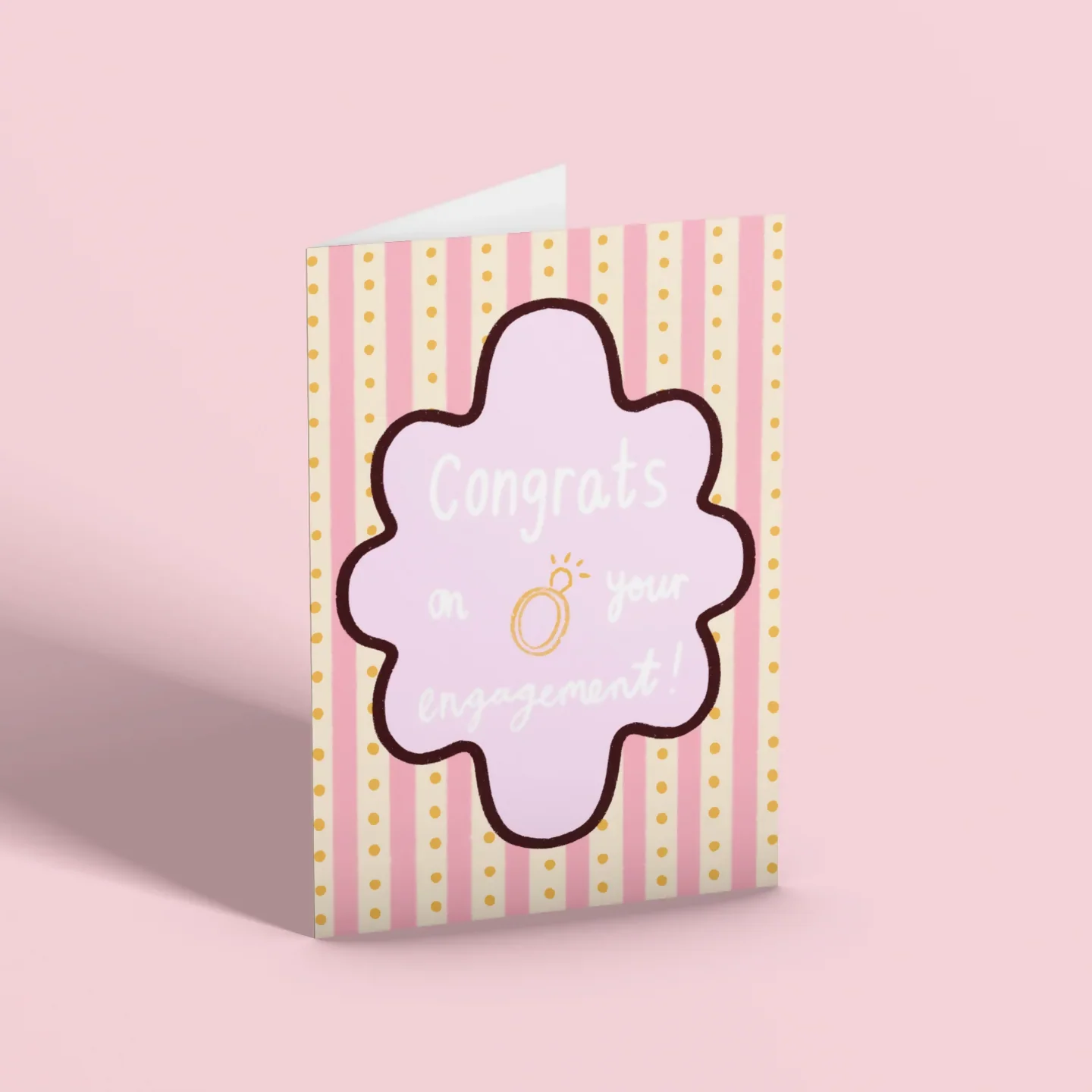 Congrats Engagement Card