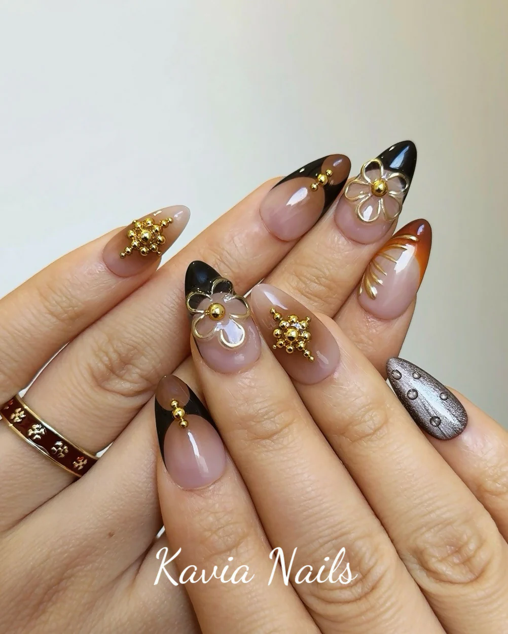 Cozy Autumn - Handmade Press-on Nails - Image 2