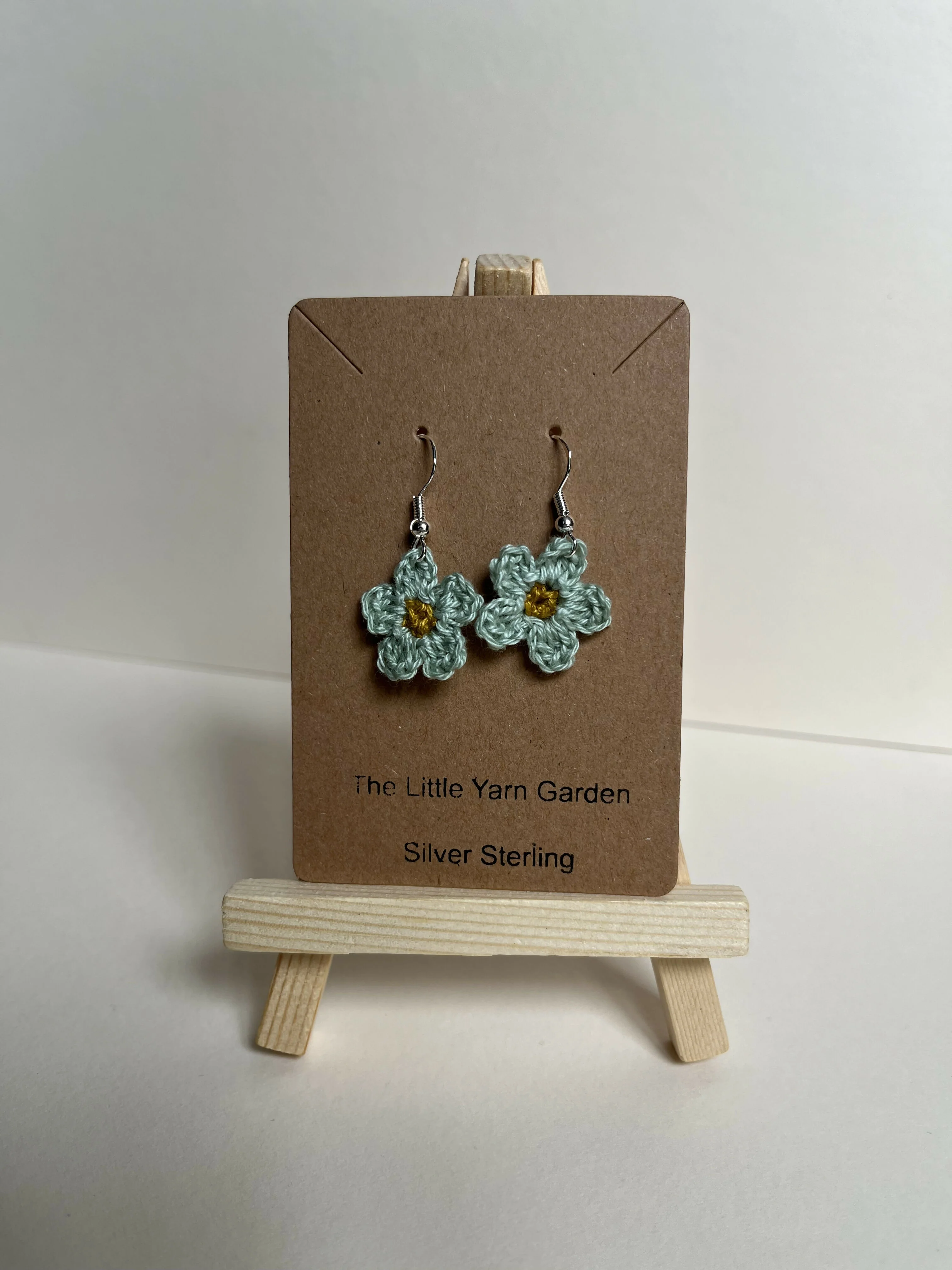 Crochet Flower Earrings