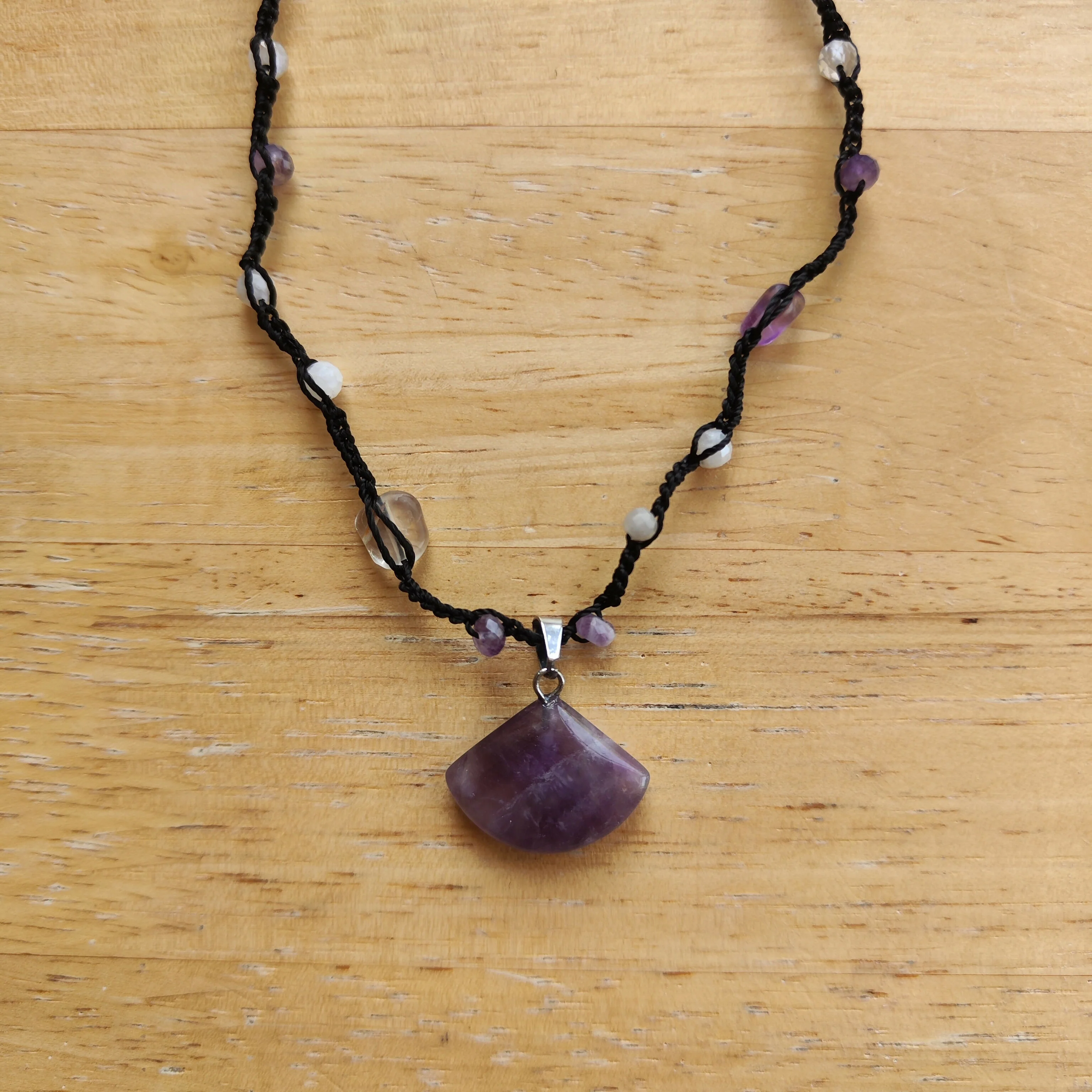 Crochet Gemstone Necklaces - Image 12