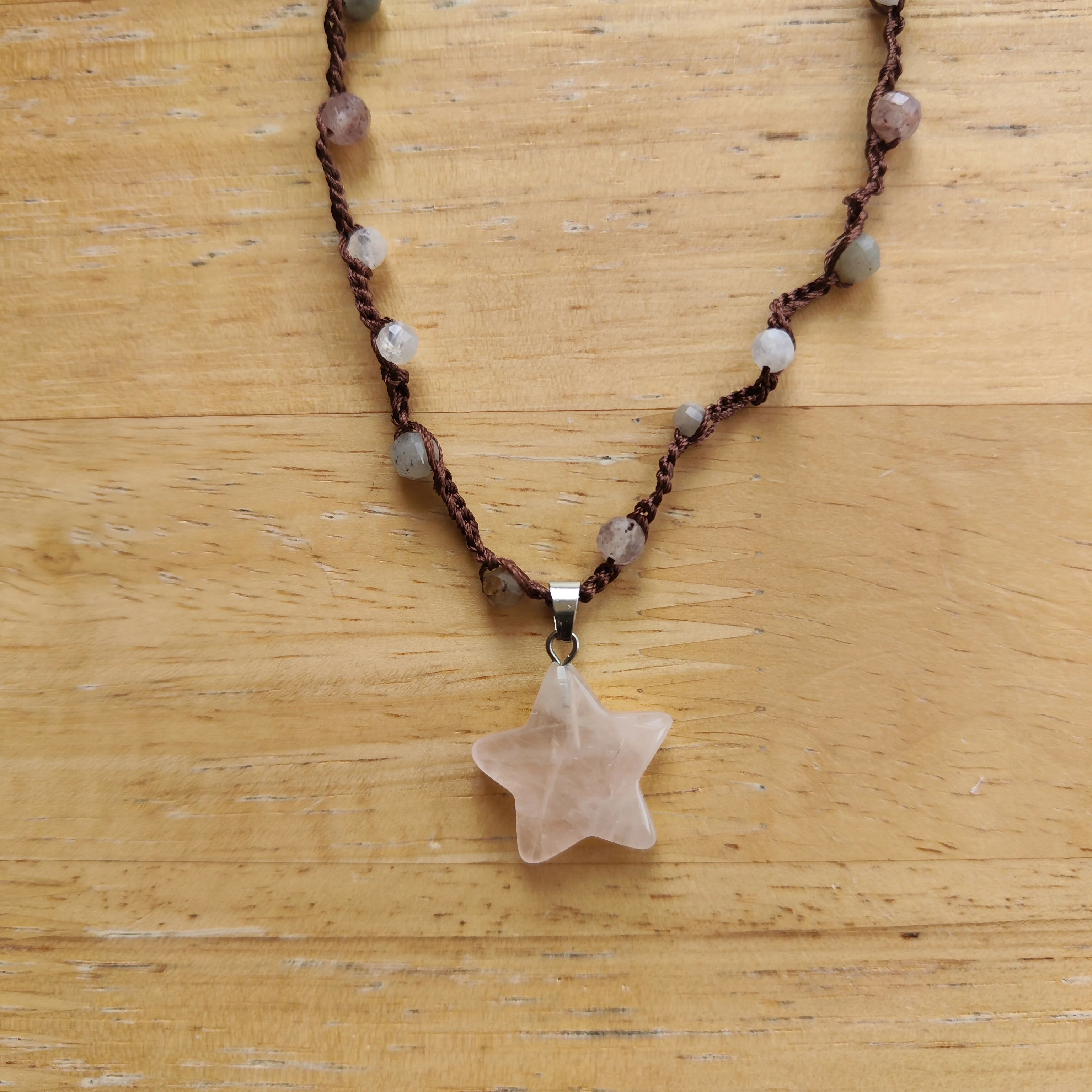 Crochet Gemstone Necklaces - Image 18