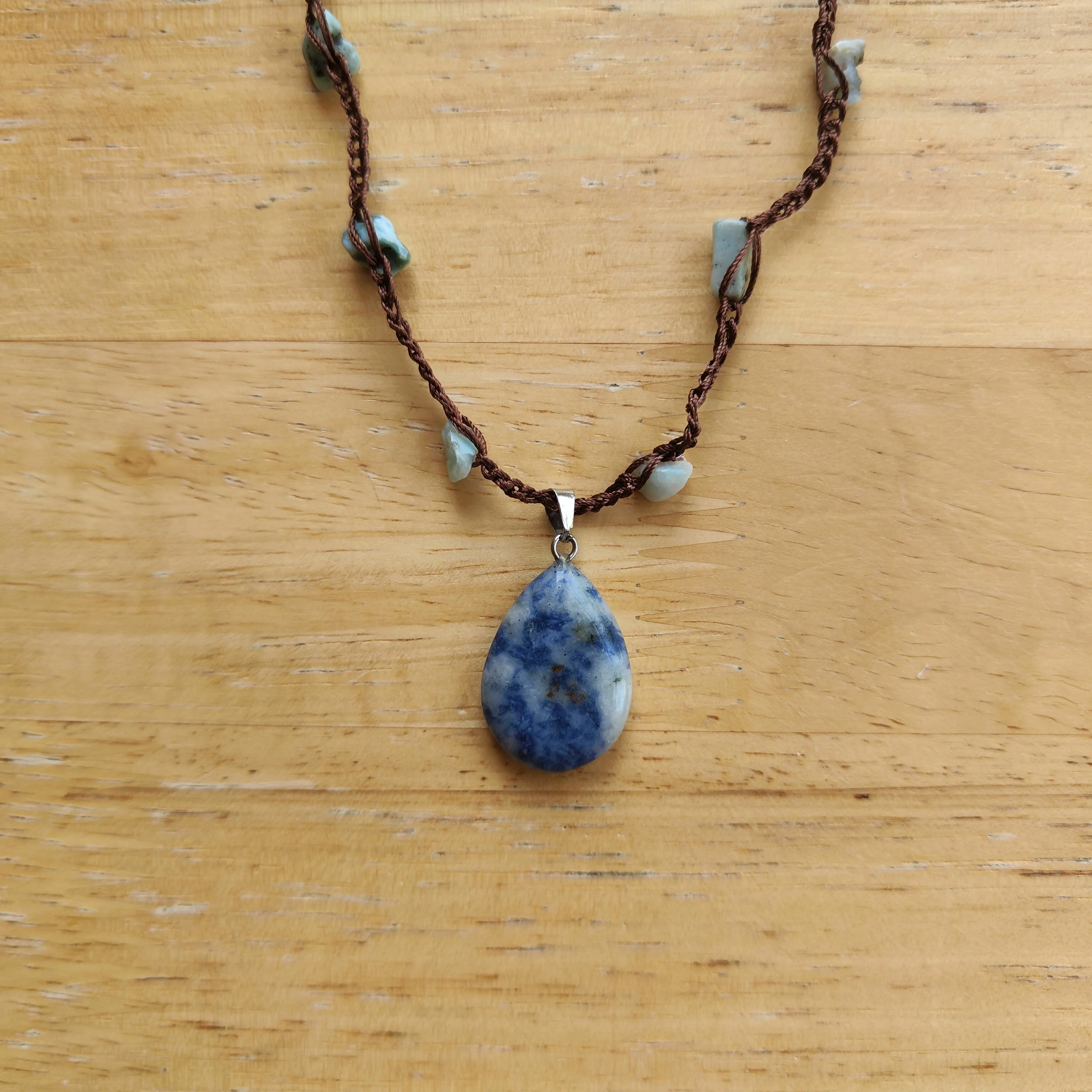 Crochet Gemstone Necklaces - Image 19
