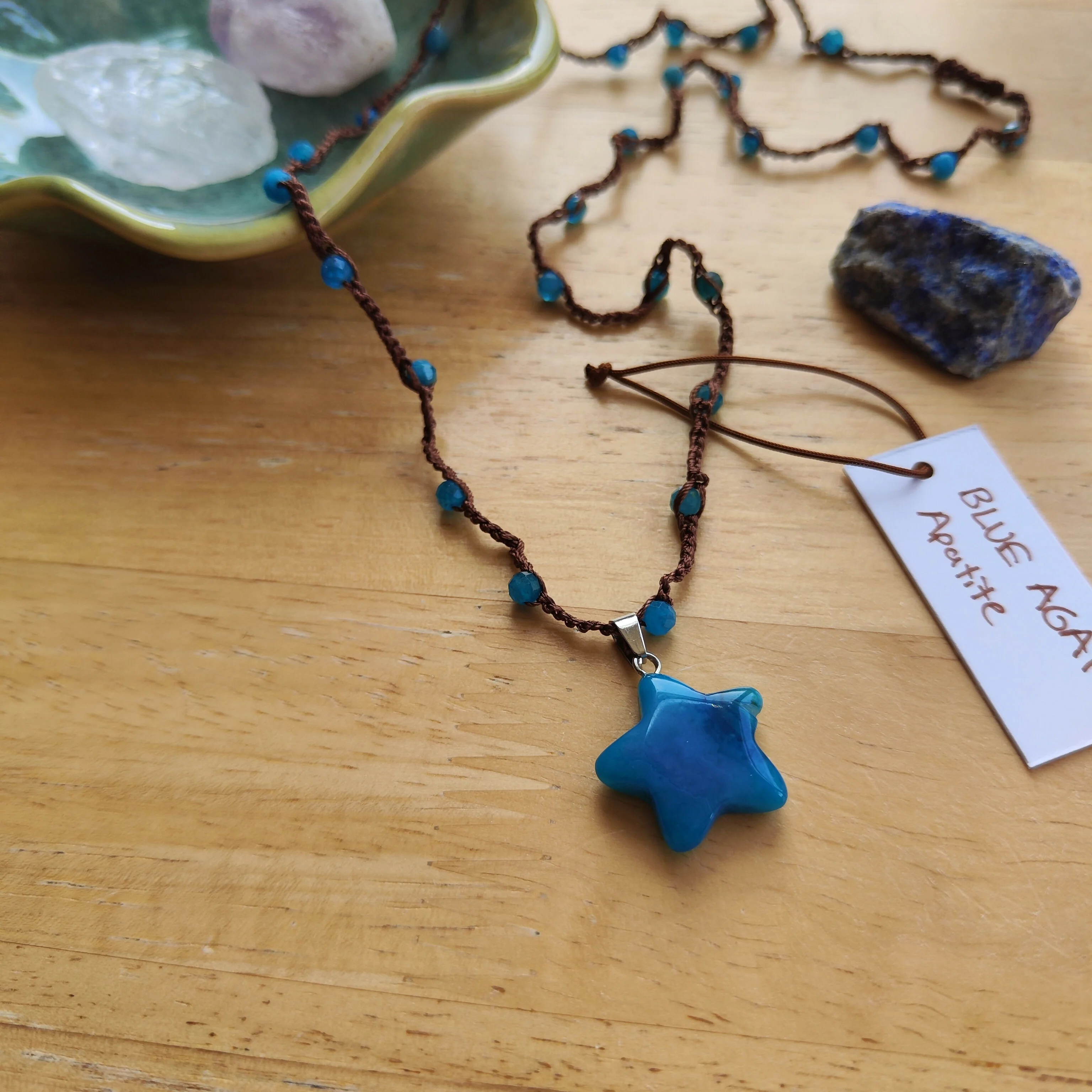 Crochet Gemstone Necklaces - Image 5