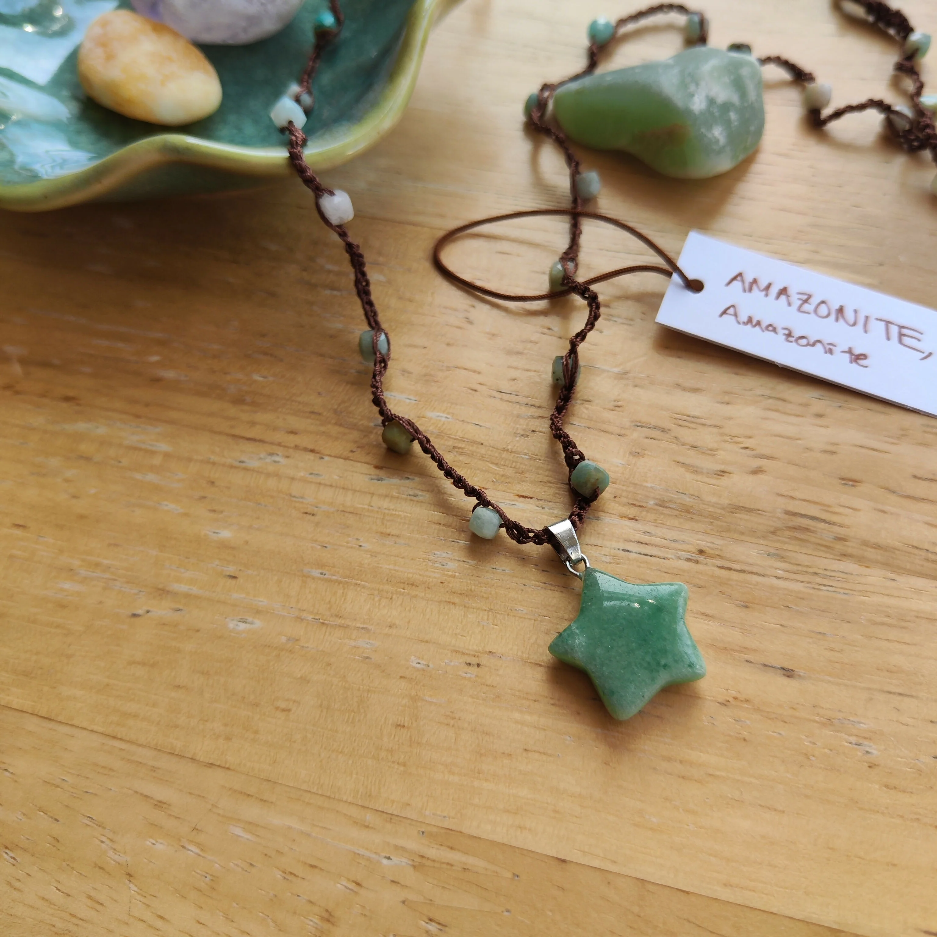 Crochet Gemstone Necklaces - Image 7