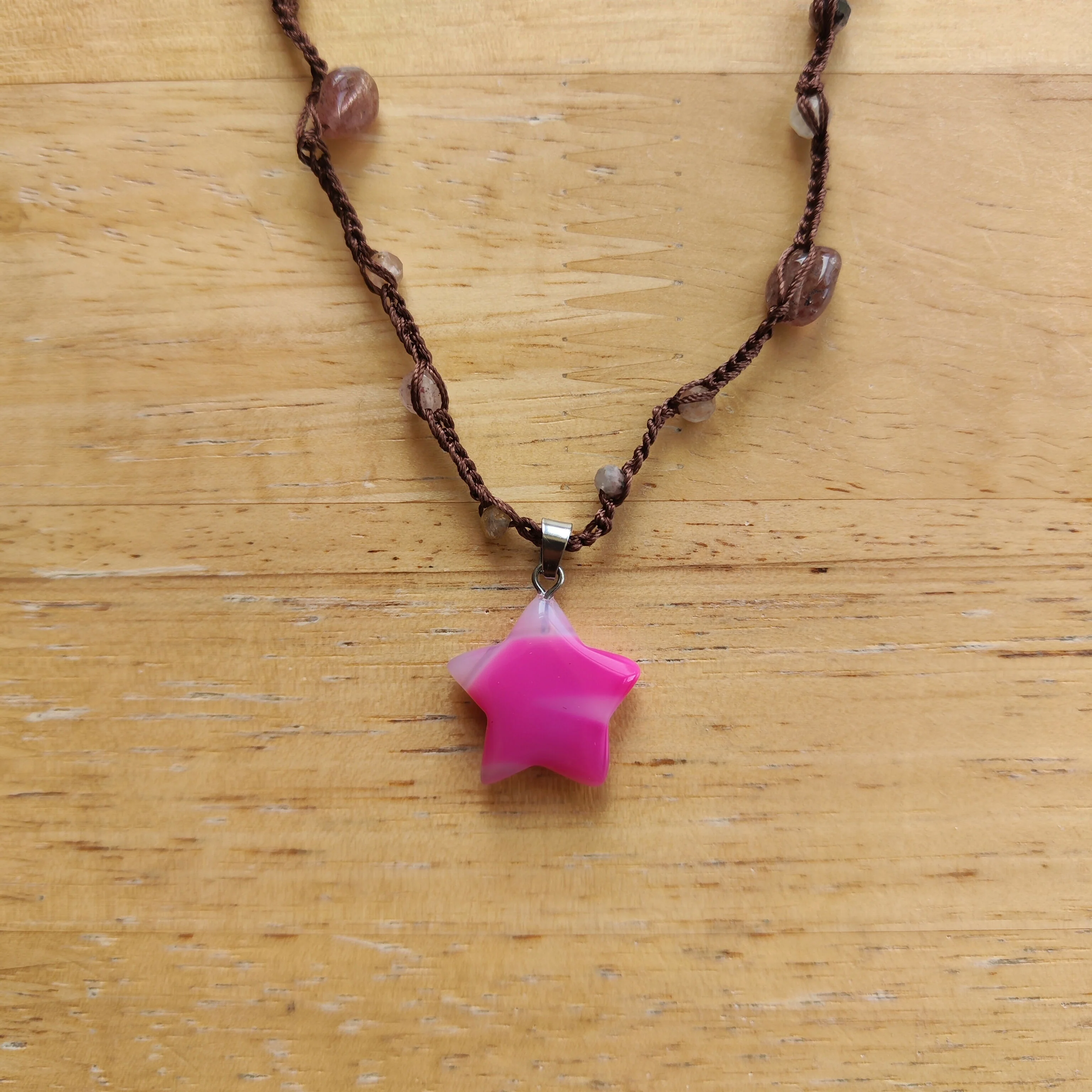 Crochet Gemstone Necklaces - Image 8