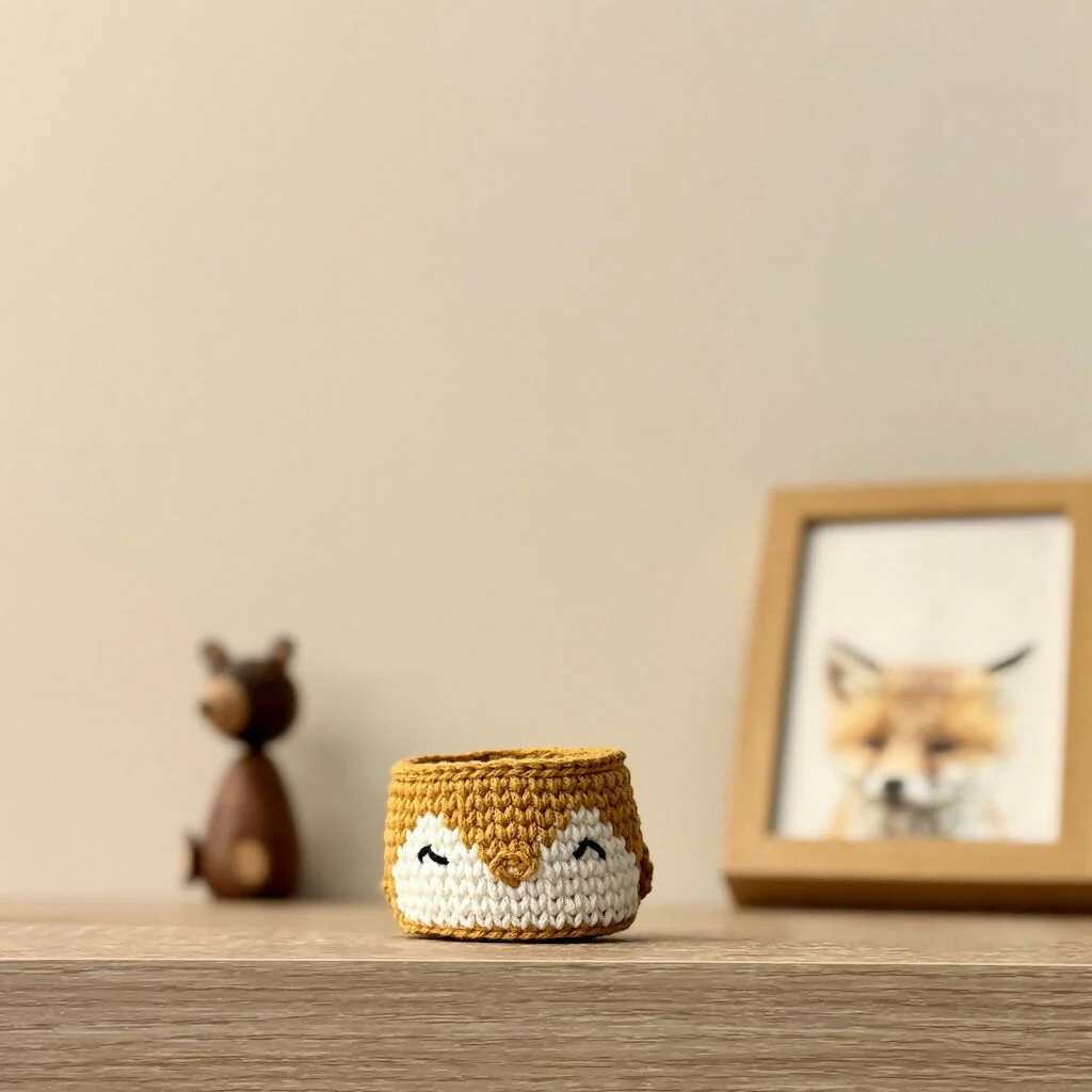 Crochet Petite Penguin Basket - Image 5