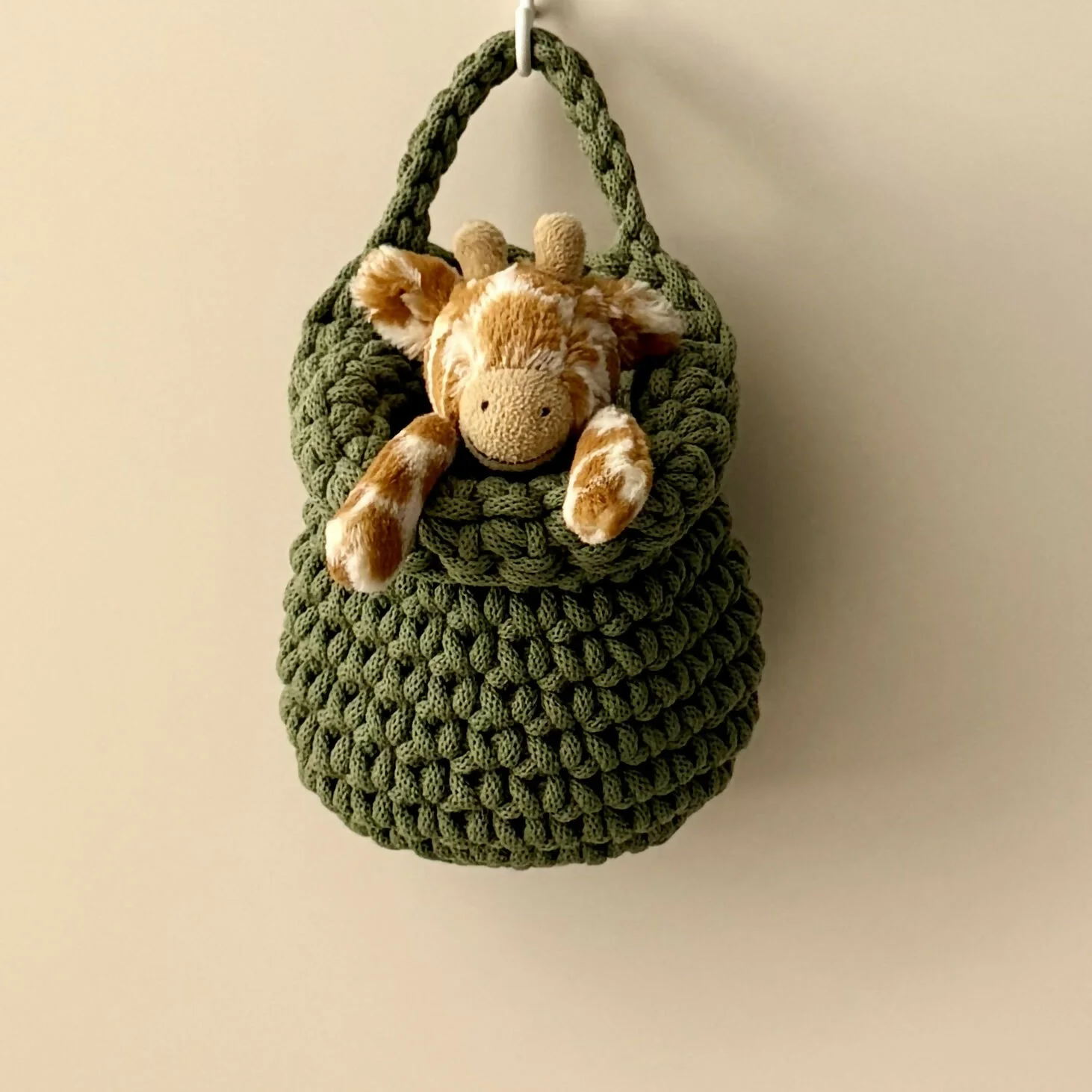 Crochet Small Hanging Basket - Image 6