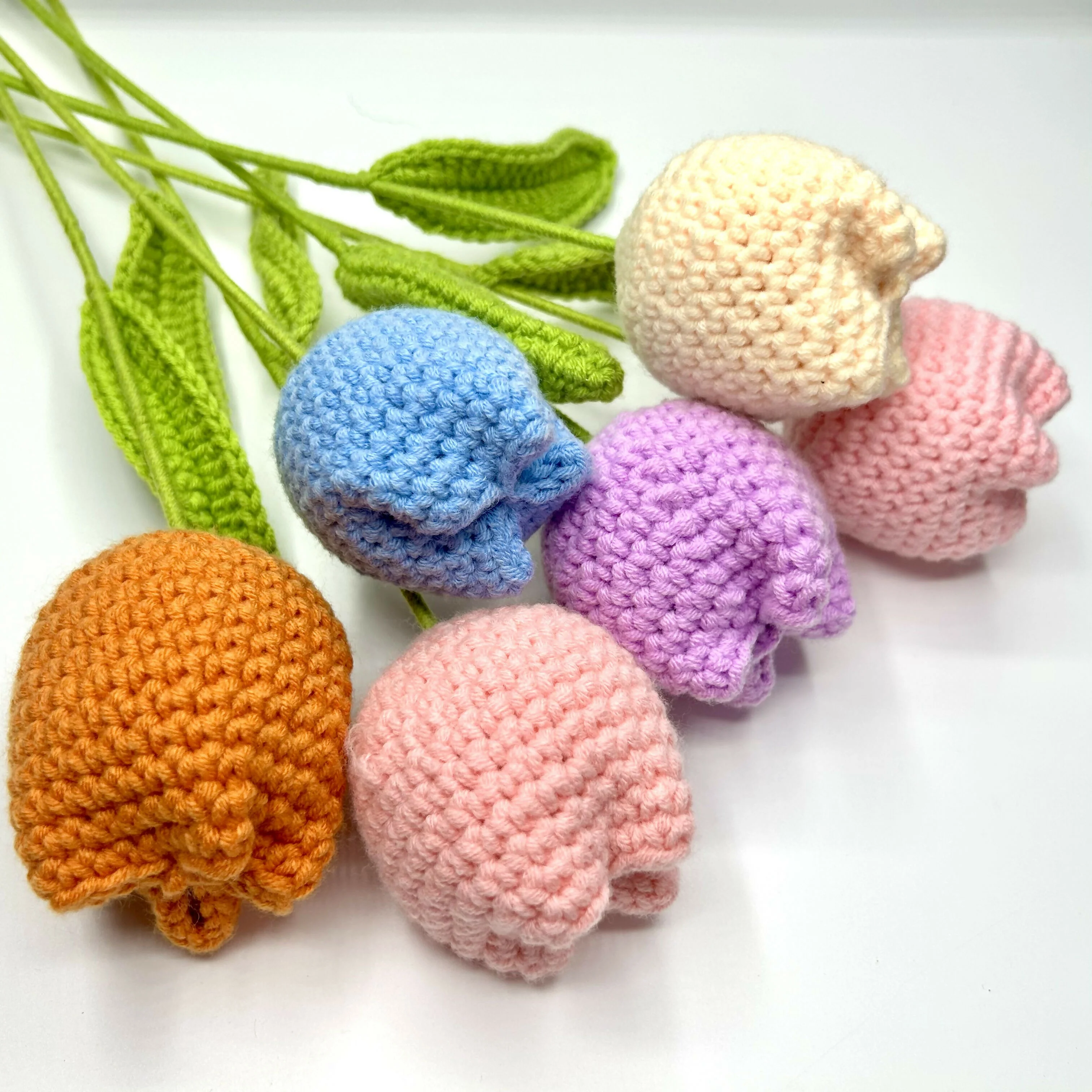 Crochet Tulip Blooms