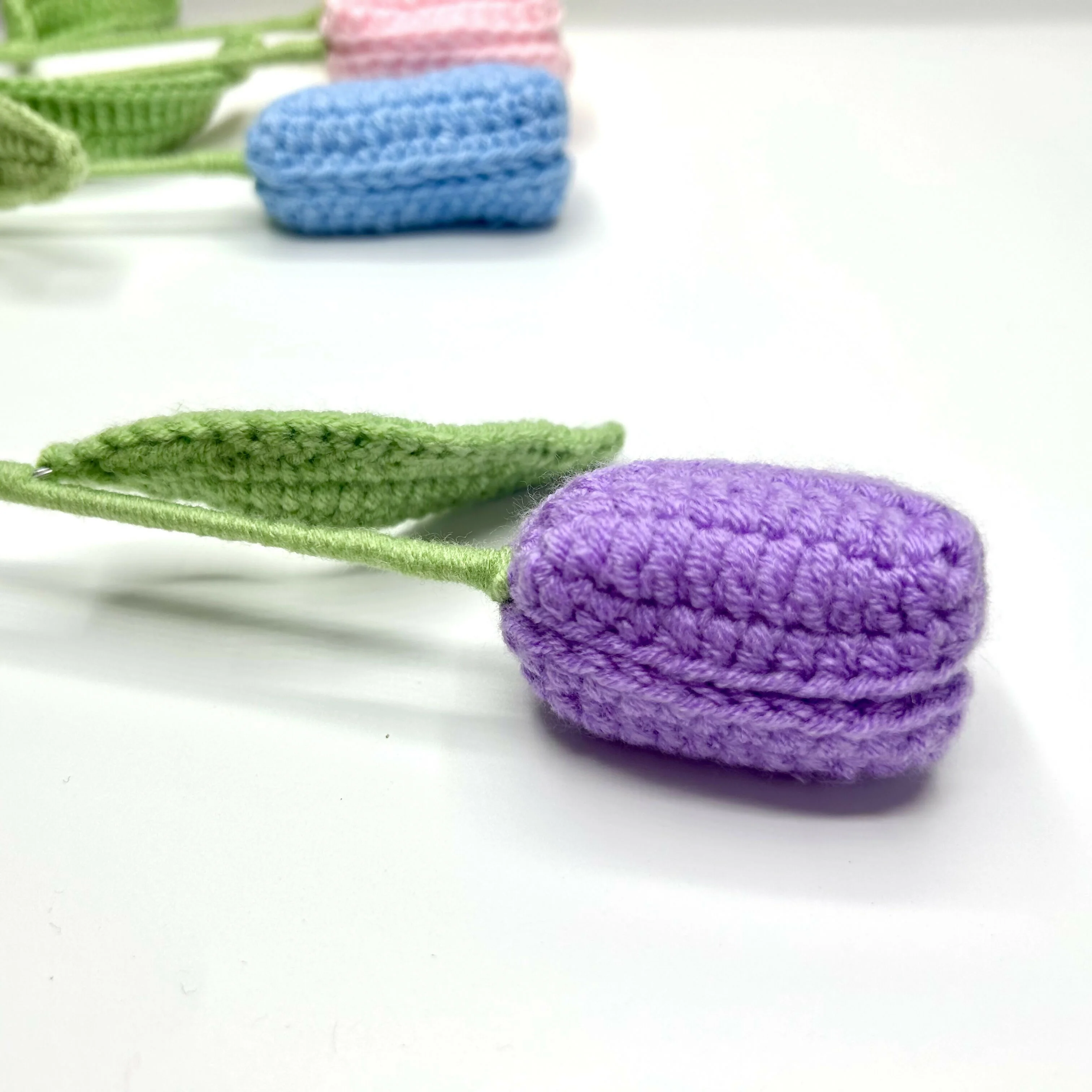 Crochet Tulip Bud Stems - Image 5