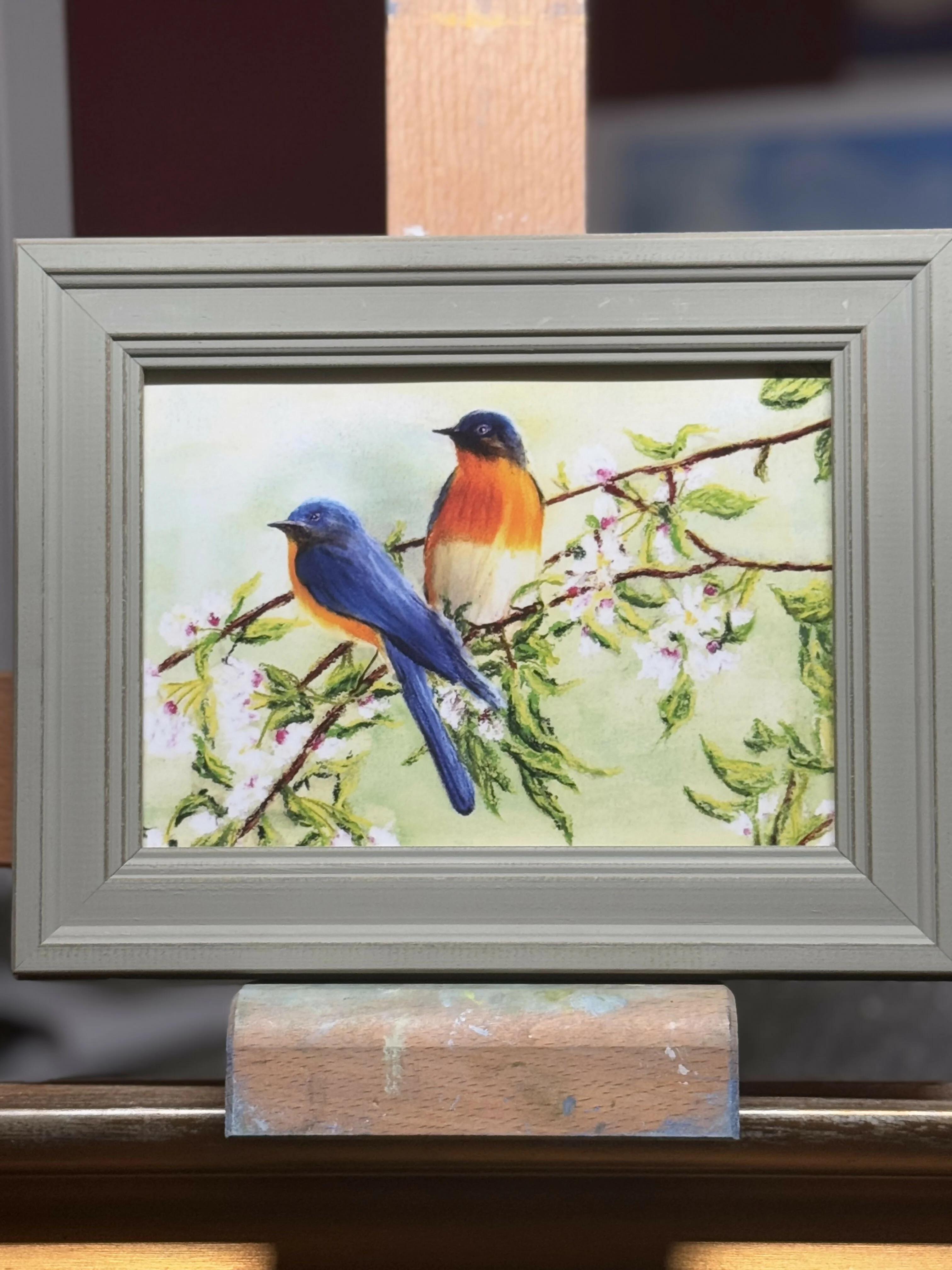 CUTE ANIMAL FRAMED PRINT 7x5in - Image 6