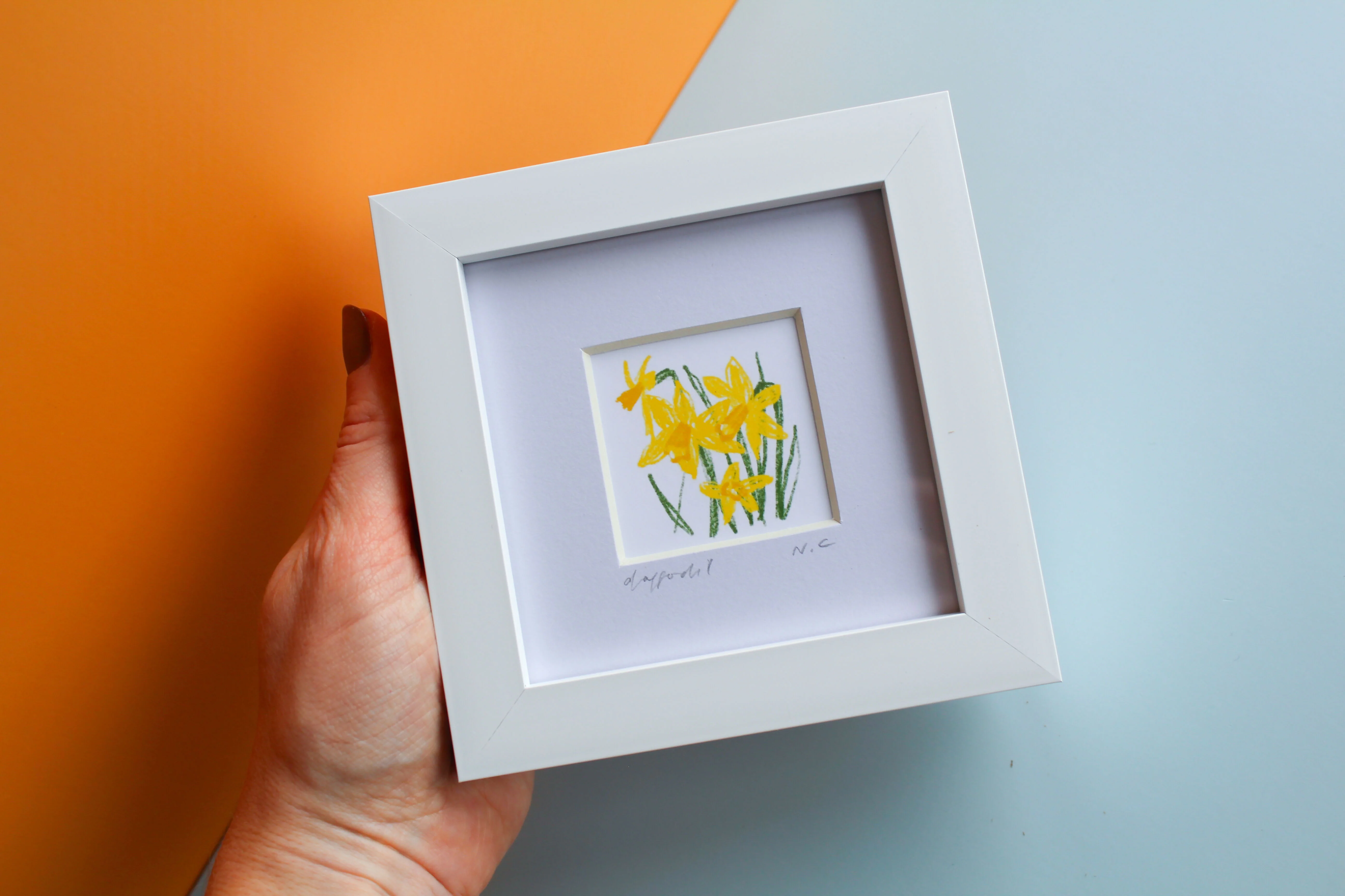 Daffodils Mini Print - Image 4